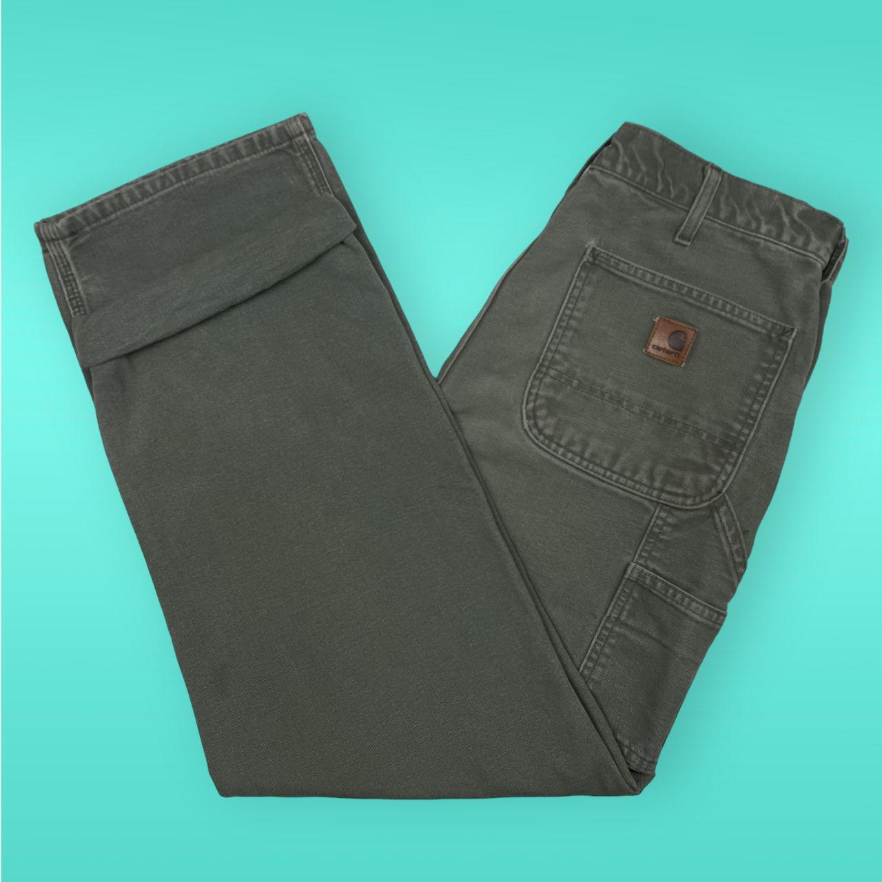 Carhartt Workwear Dungaree Fit Carpenter Jeans W34"... Depop