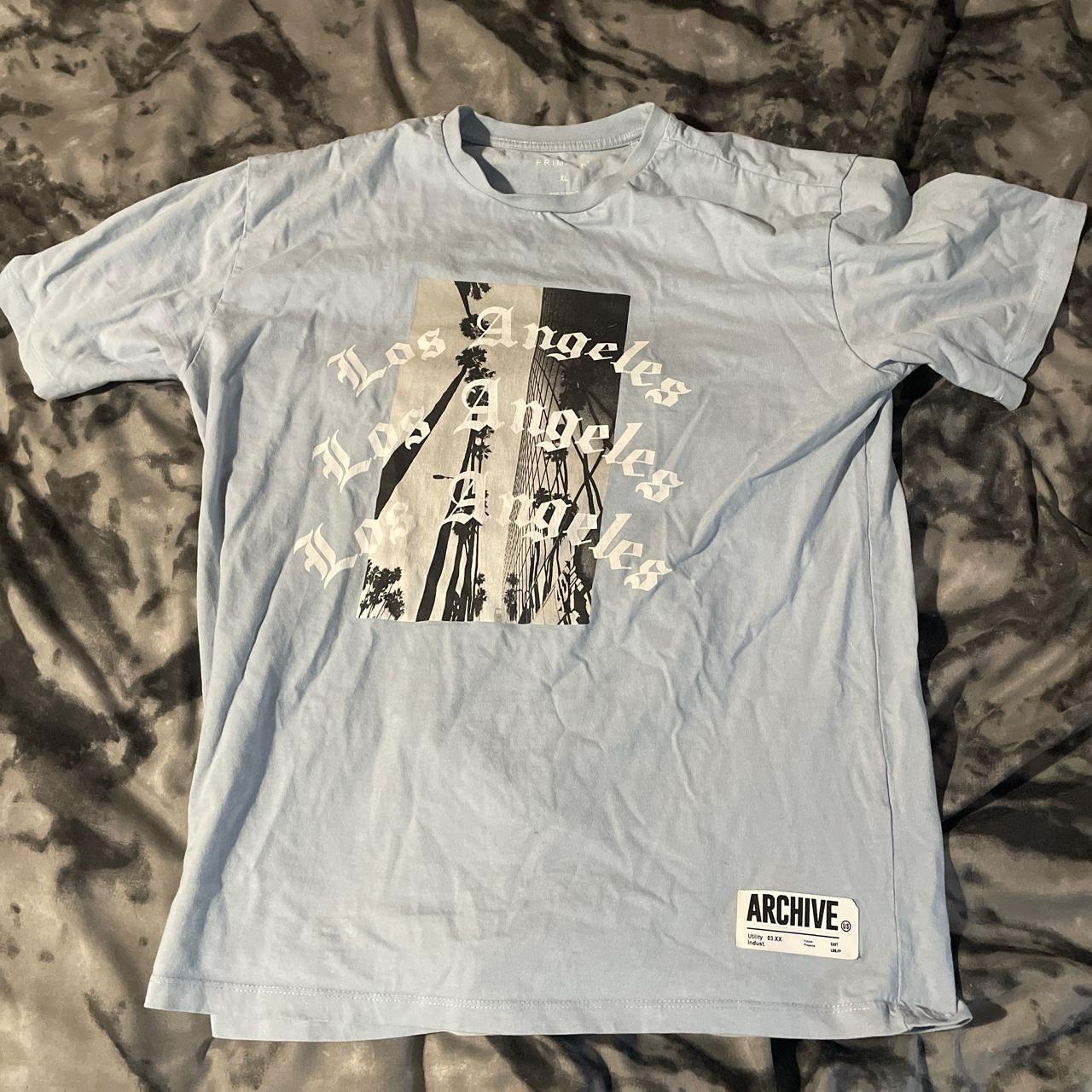 Primark Men's Blue Tshirt Depop