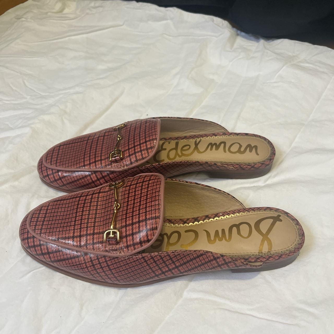 cerise pink loafers