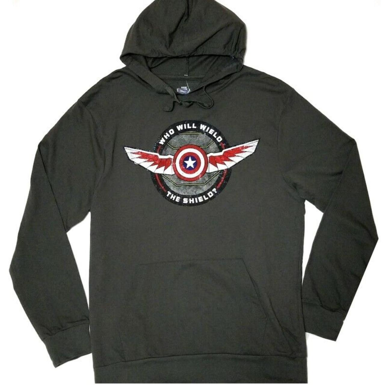 Marvel shield clearance hoodie