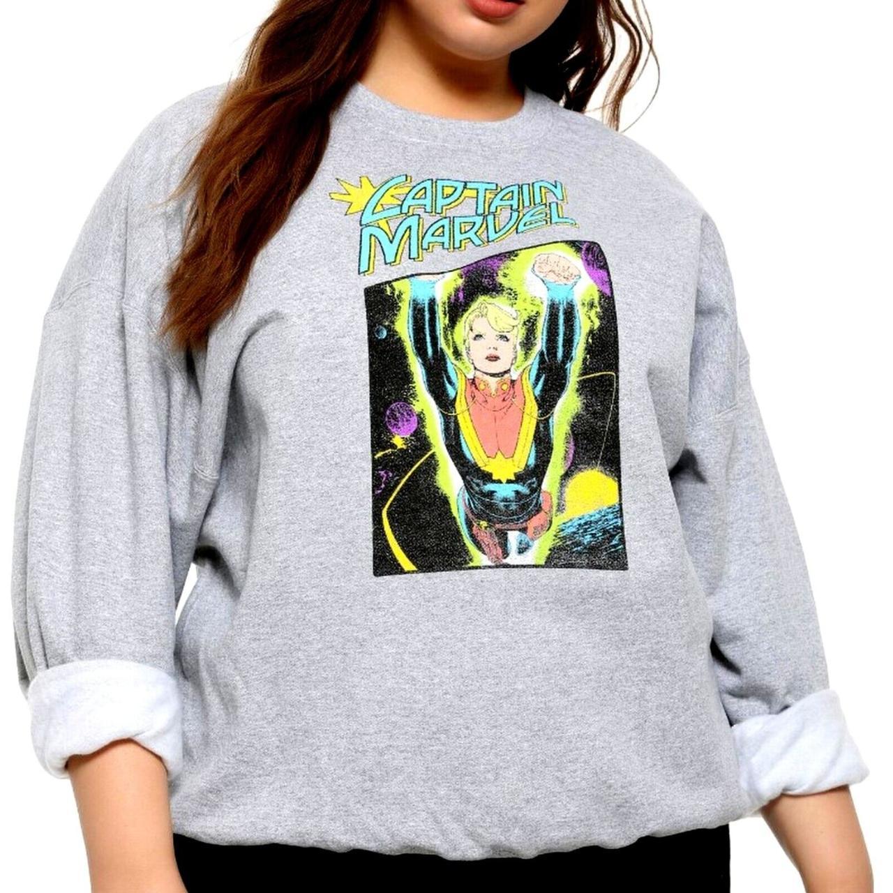 Marvel shop sweatshirt womens