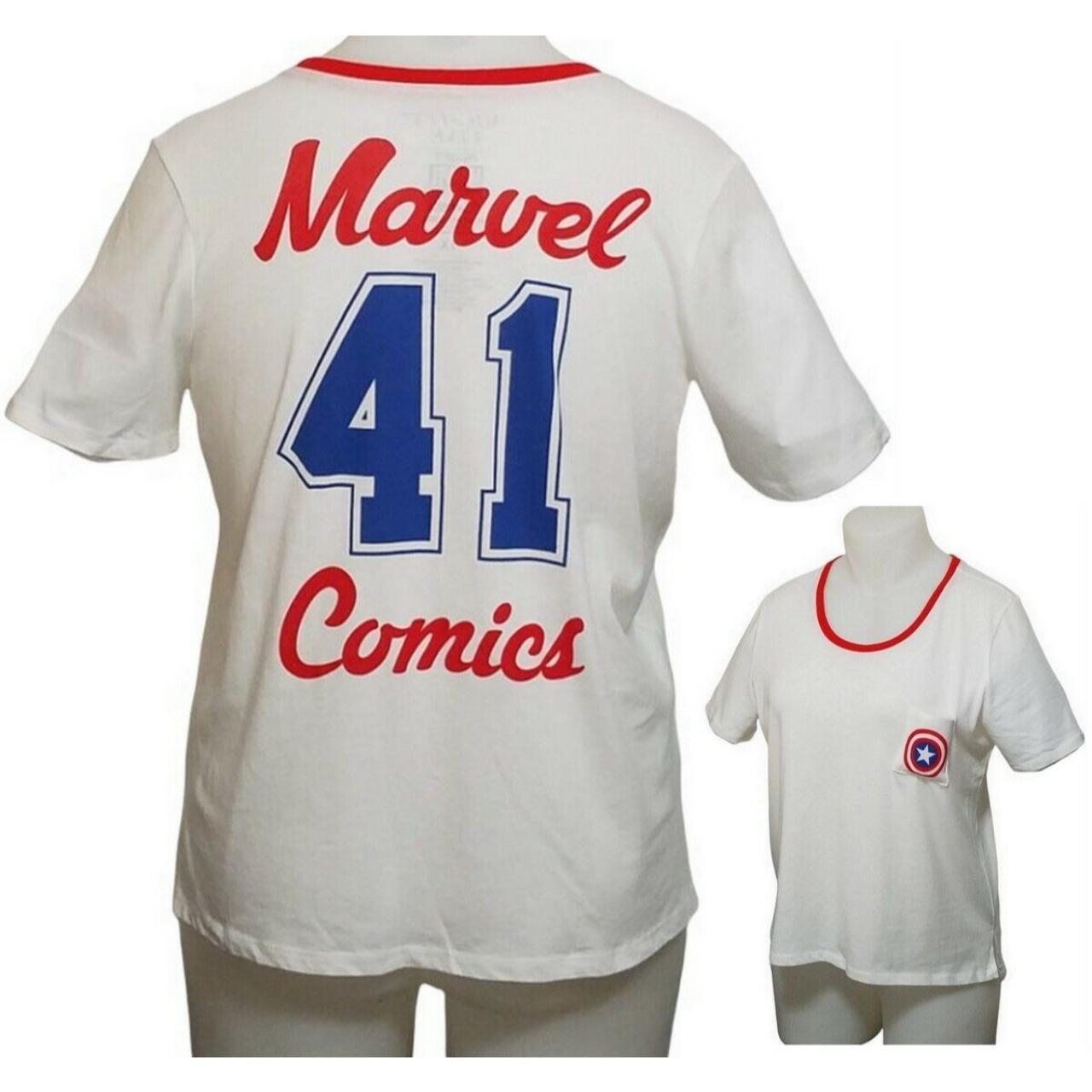 Captain marvel t sales shirt plus size