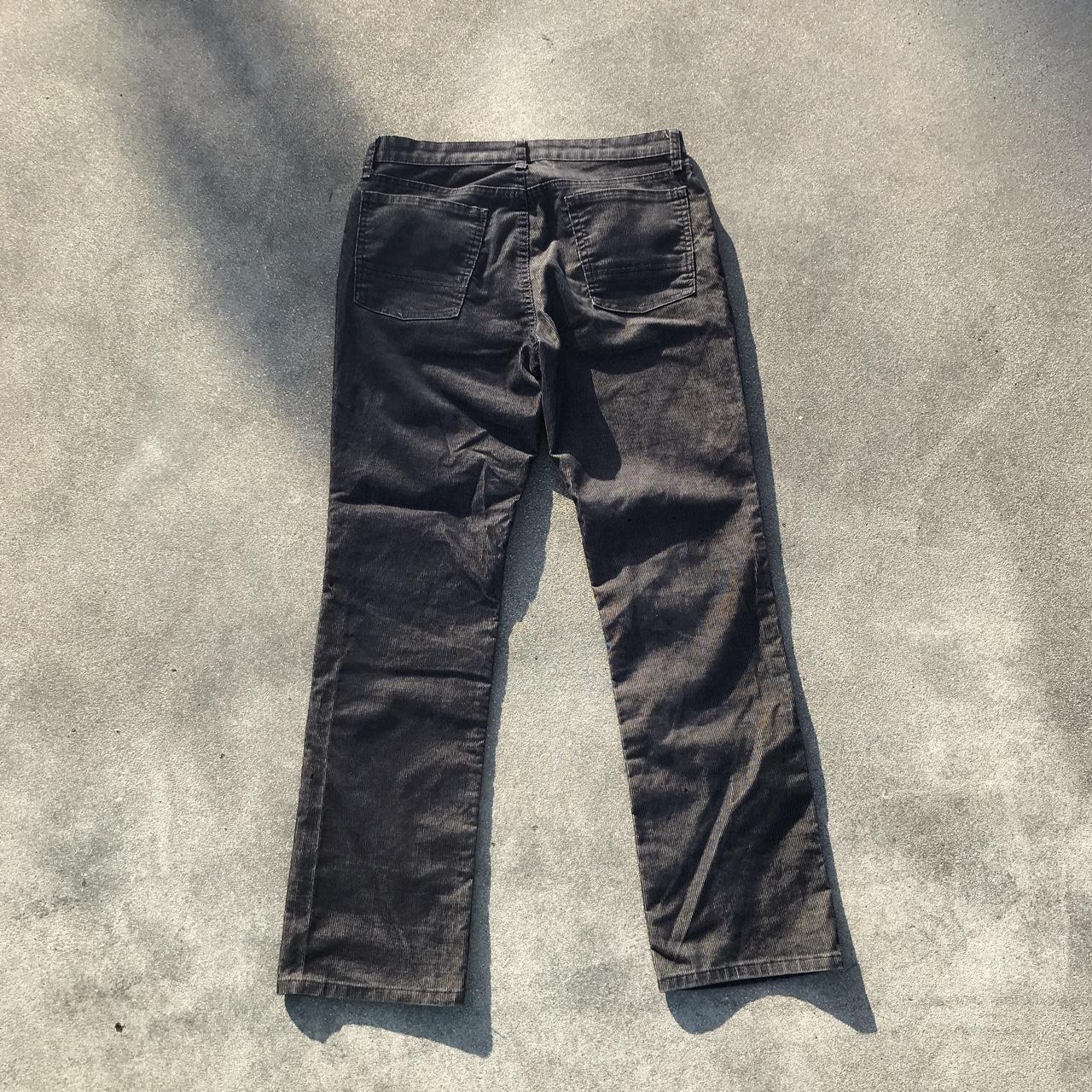 Kenneth Cole Men's Grey and Black Trousers (2)