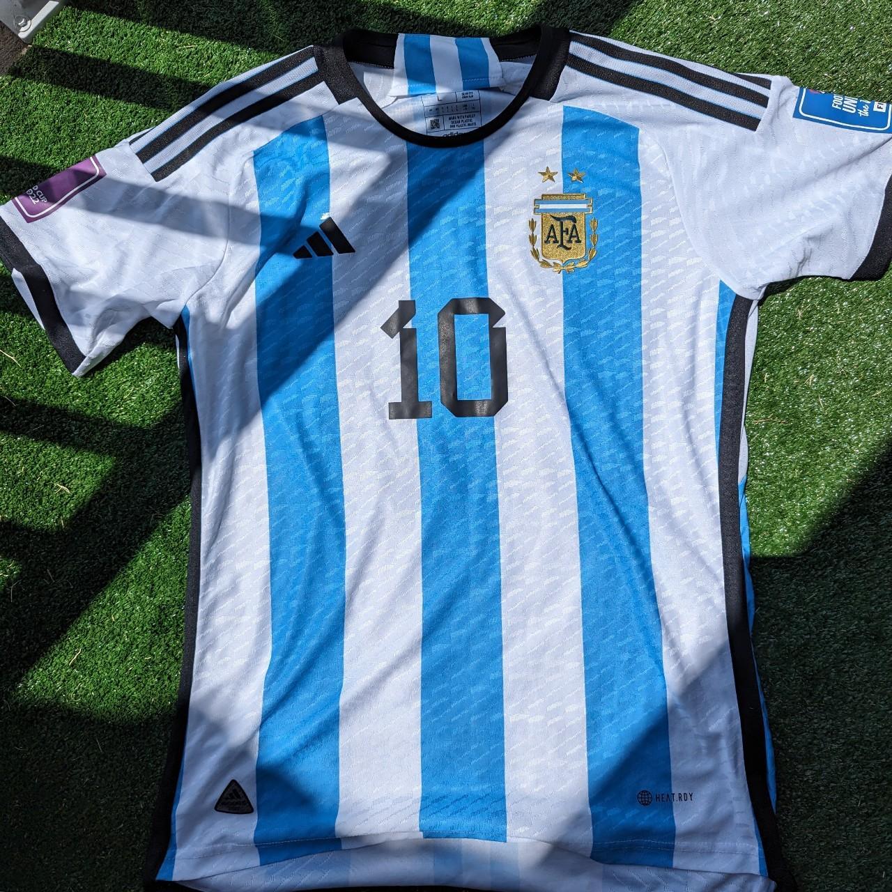 2022 World Cup: Lionel Messi Jersey - Depop