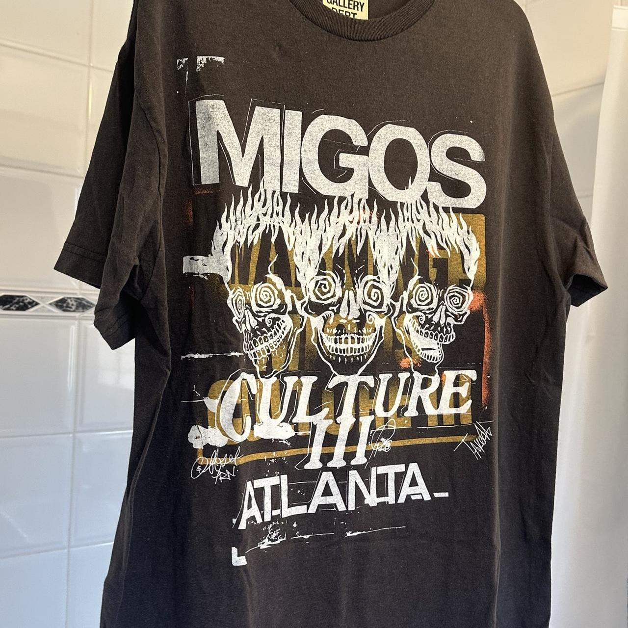 Gallery Dept Migos newest Grey T Shirt