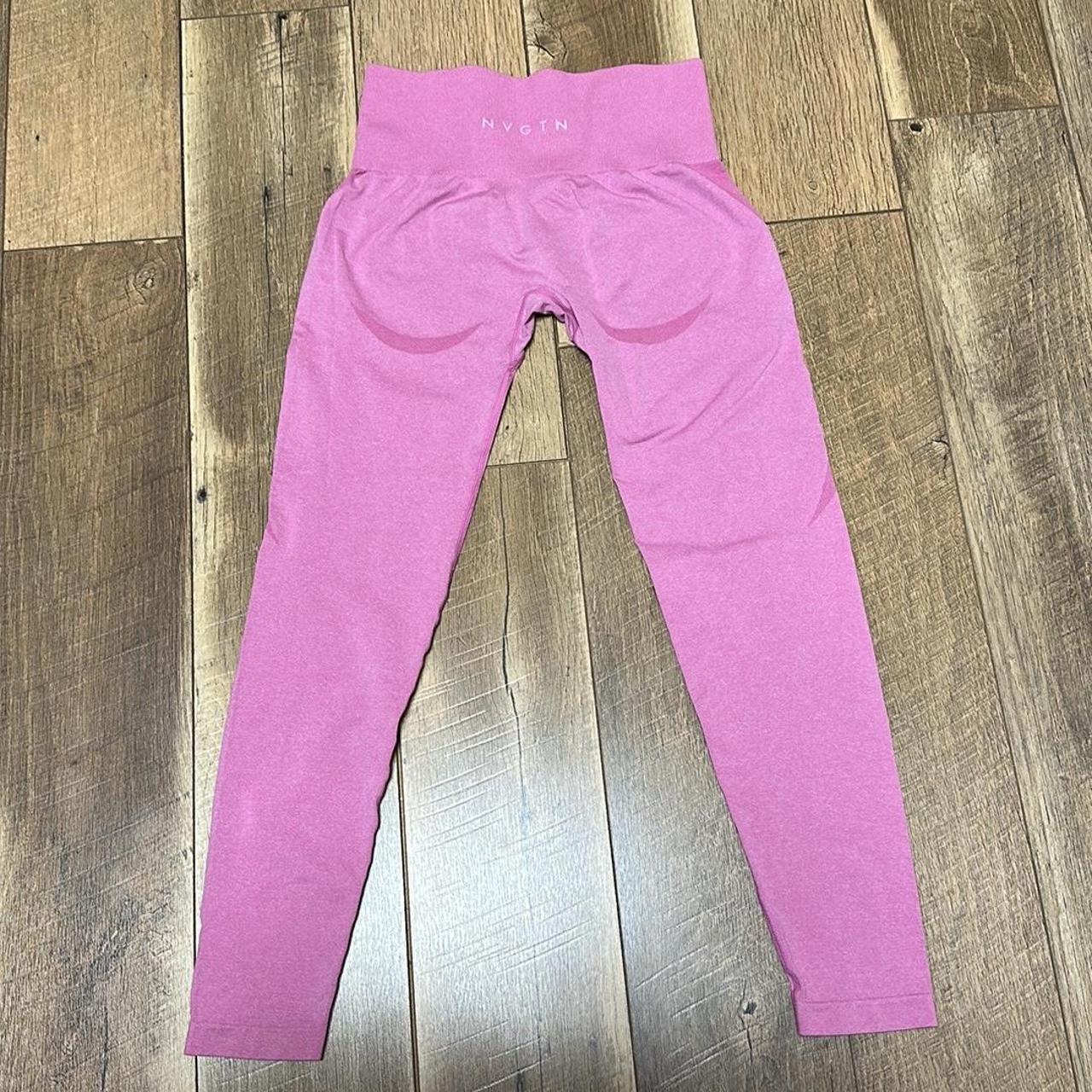 NVGTN leggings Contour leggings Bubblegum pink - Depop