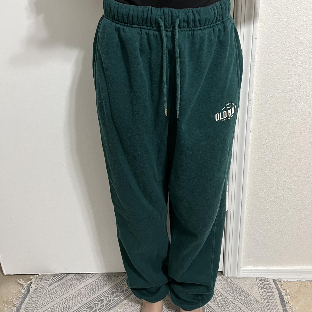 Old navy green joggers hot sale