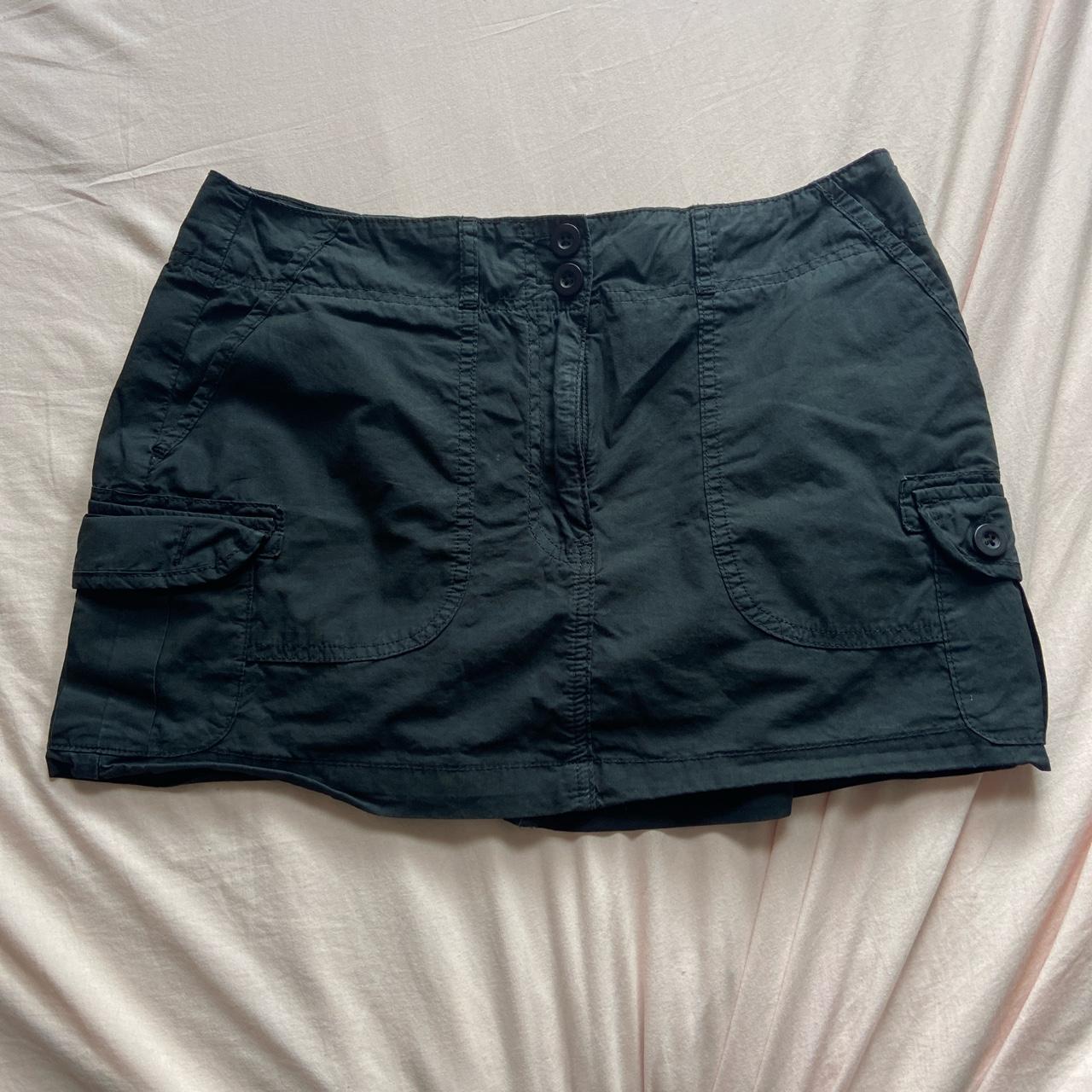 Black Glassons cargo skirt. Another great lil staple... - Depop