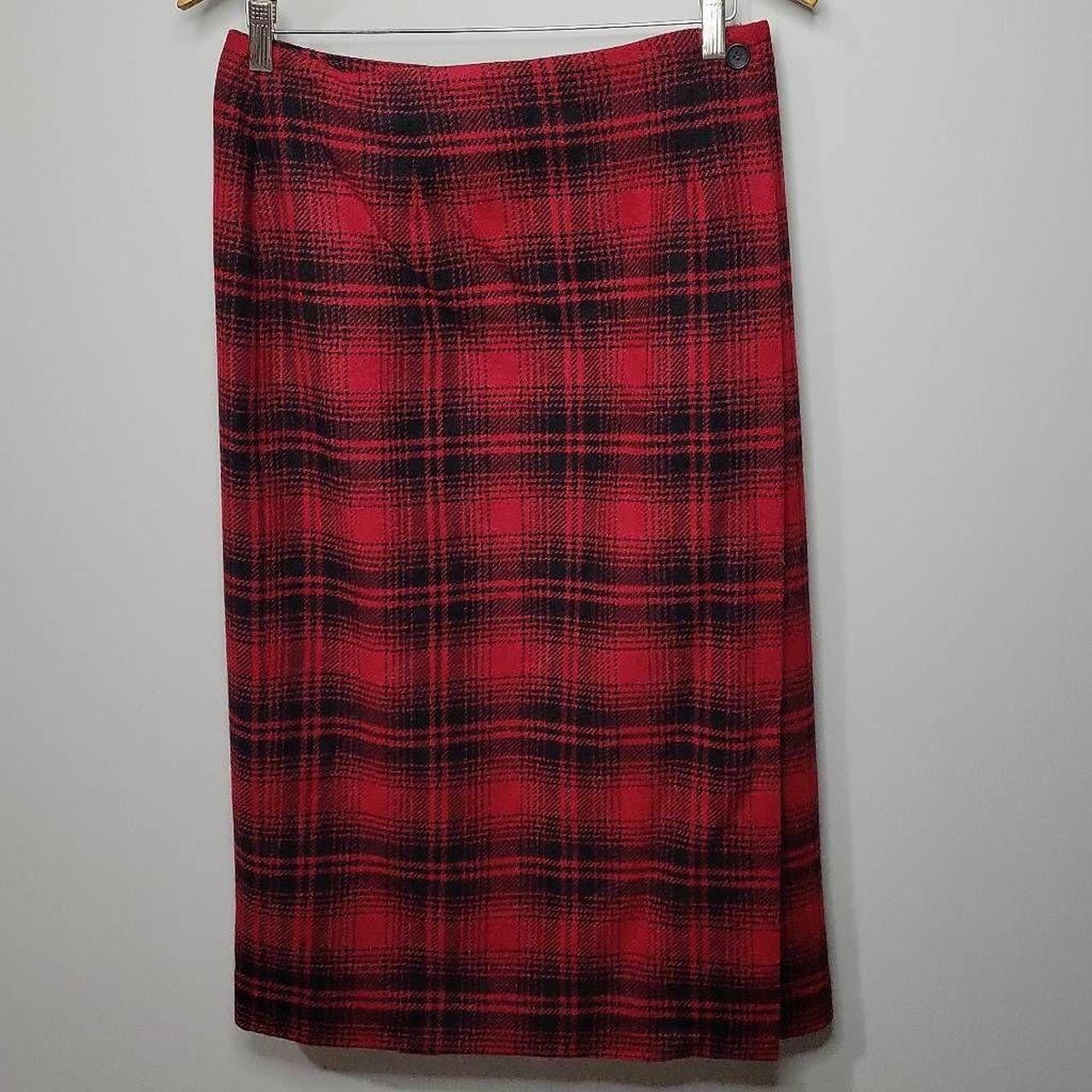 Wrap Wool Skirt, Authentic & Vintage