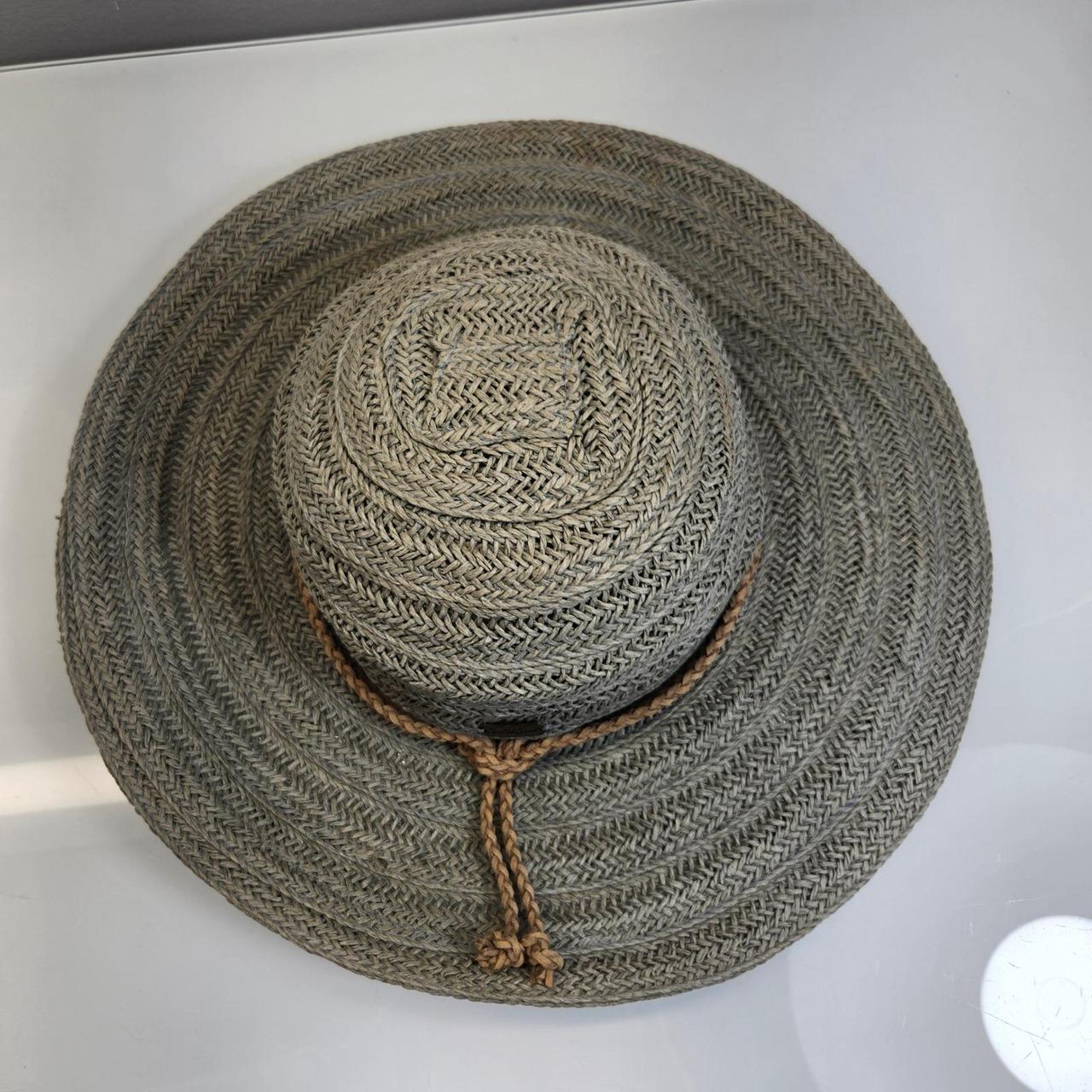 Surf 'N Sand Women's Straw hats - Blue/Grey – Sun… - image 5