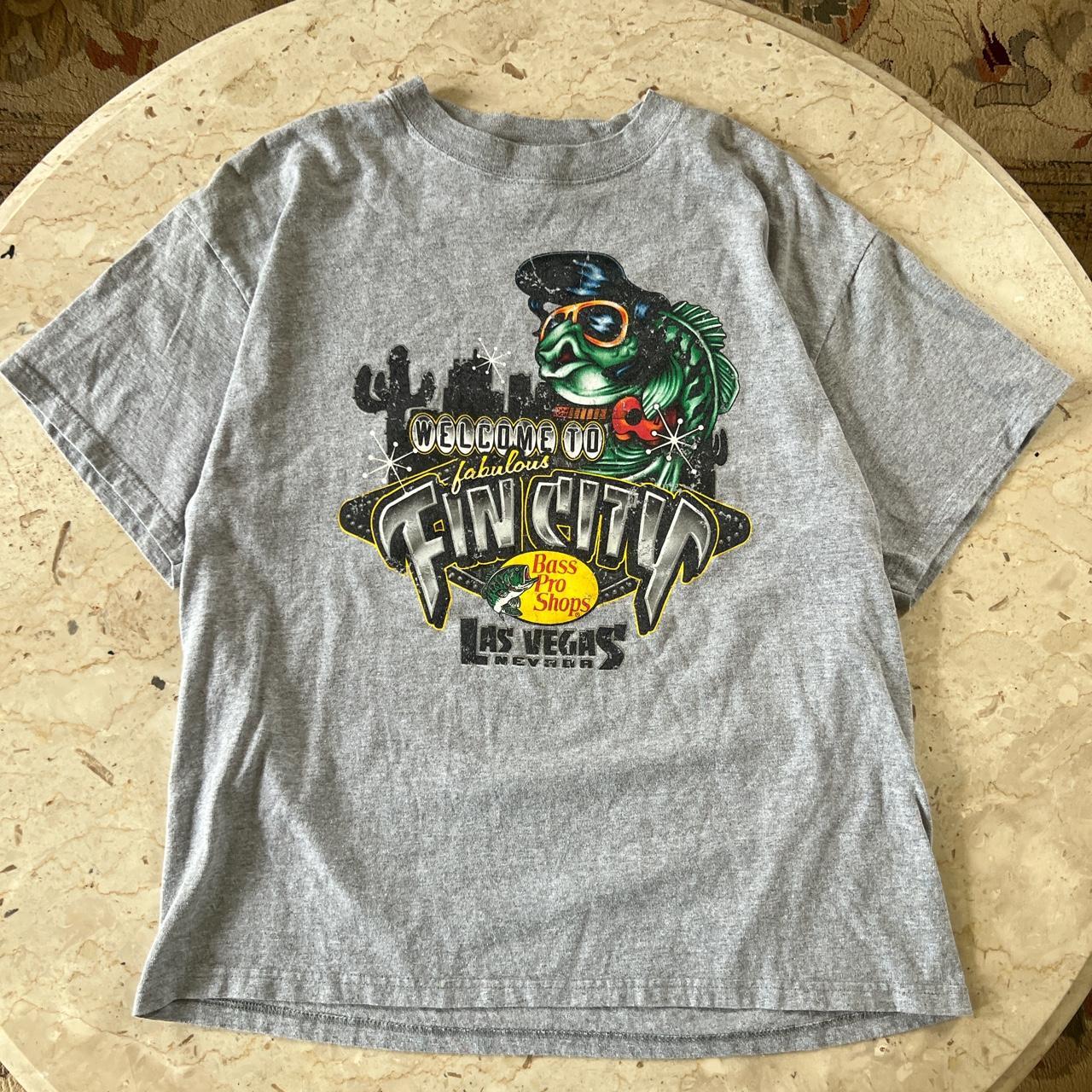 Vintage bass pro shops tee Big graphic t shirt... - Depop