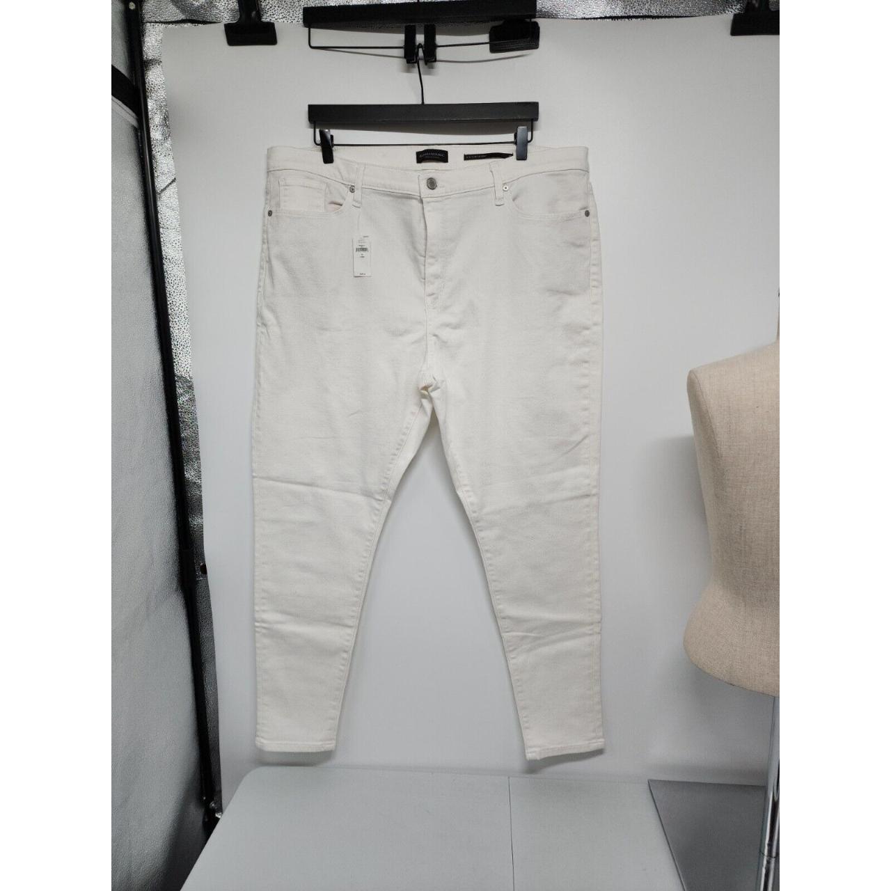 NEW BANANA REPUBLIC Size 35 Long Mid Rise Mr Depop