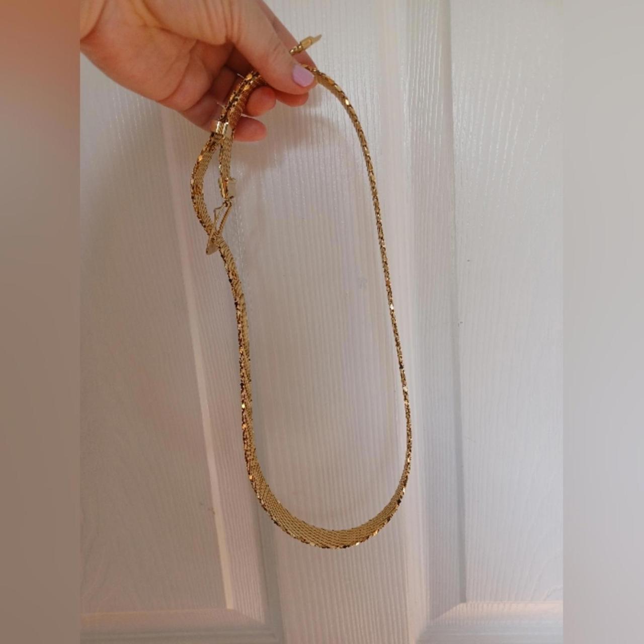 Whiting & Davis Women's Belt - Gold – Vintage Whi… - image 4