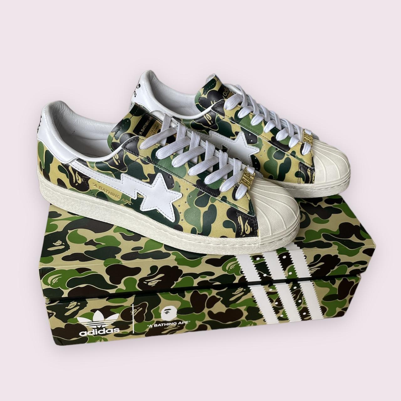 bape x adidas superstar 80s bape m1