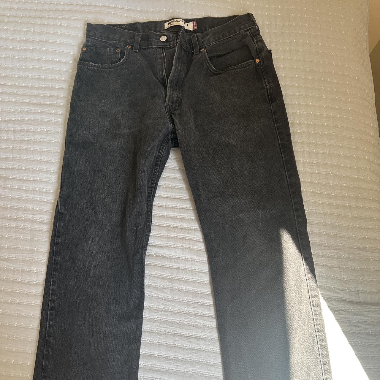 Levi's Men's Black Jeans | Depop