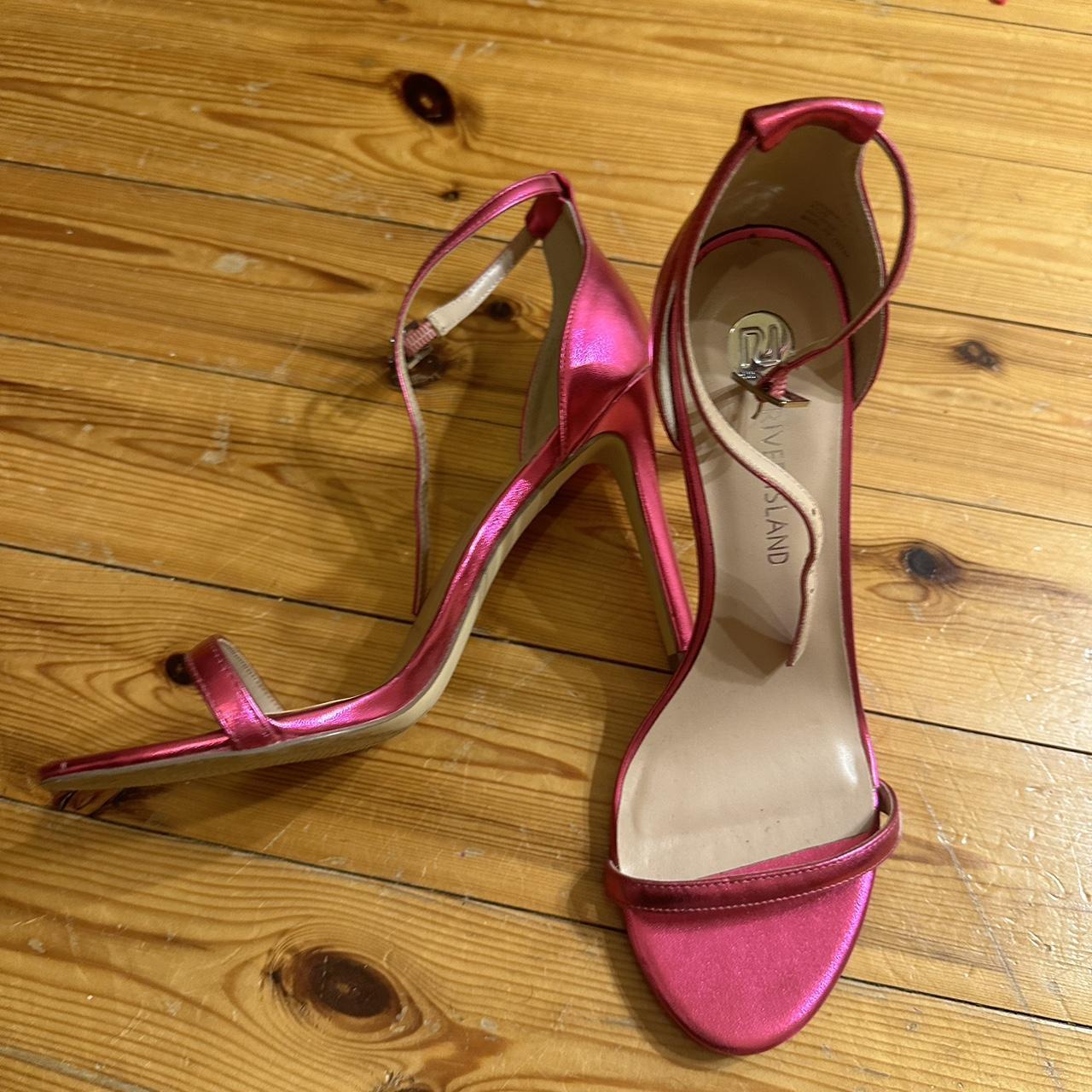 River island best sale pink sandals