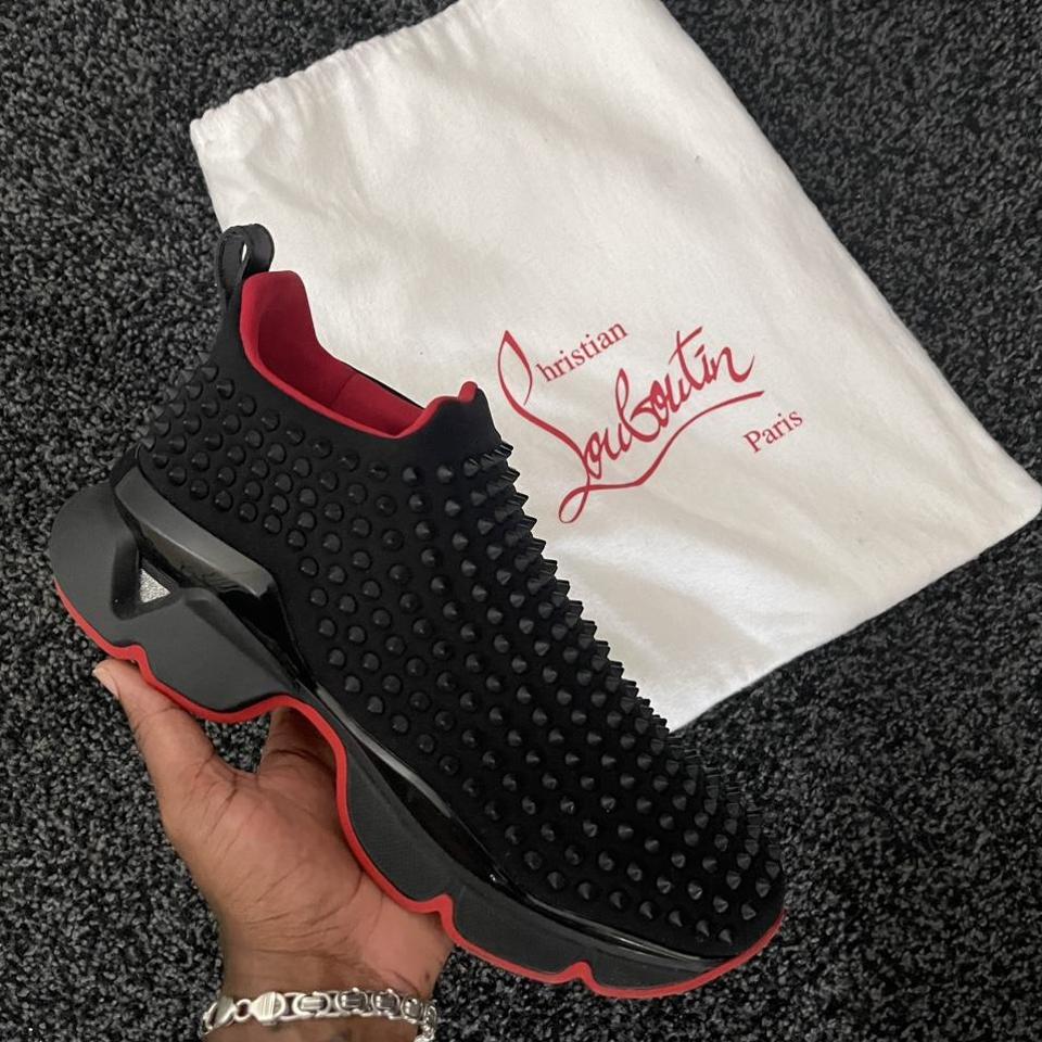 SOLD DO NOT BUY Christian Louboutin Spike Socks. Depop