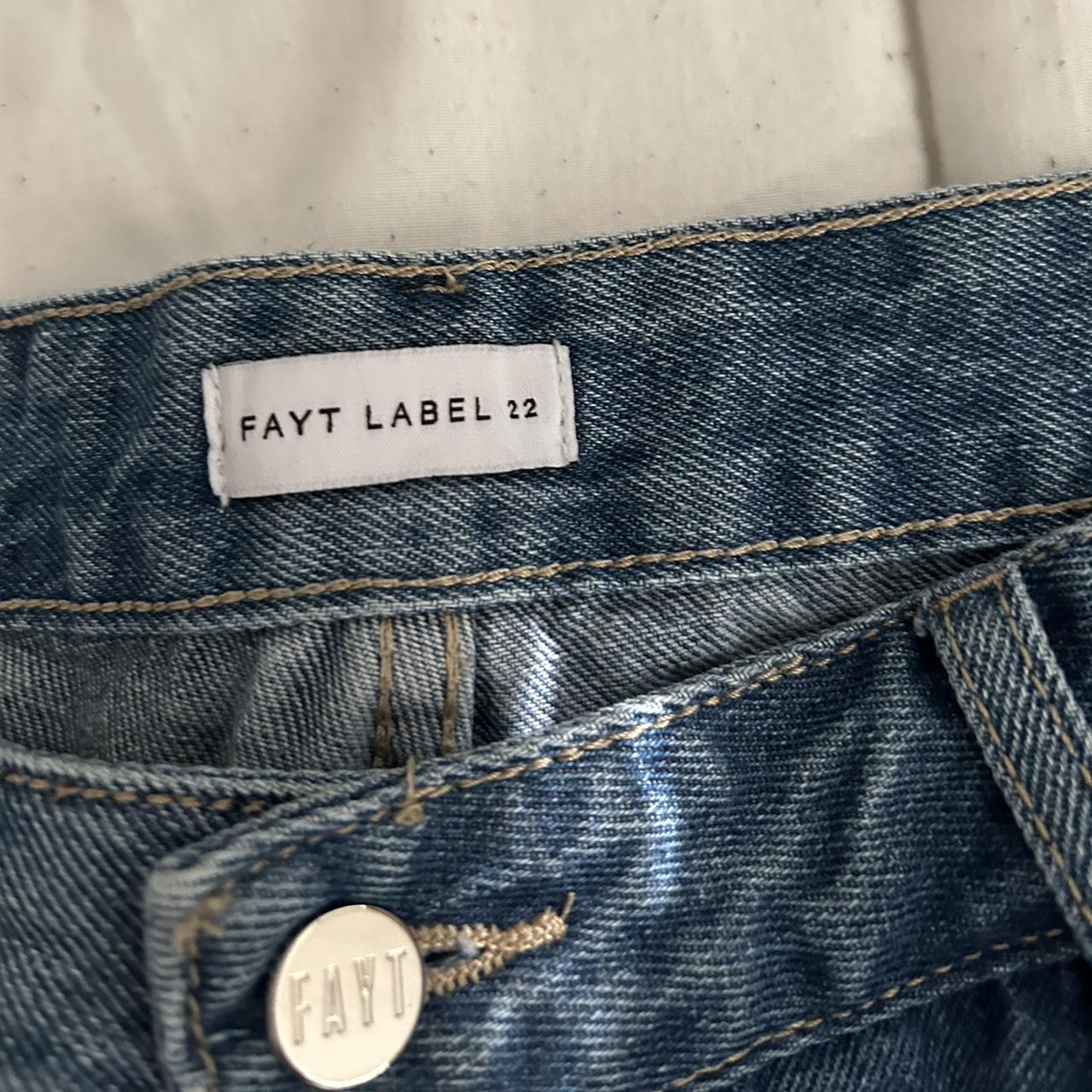 FAYT JEANS Baldwin jeans deep blue Retail price... - Depop