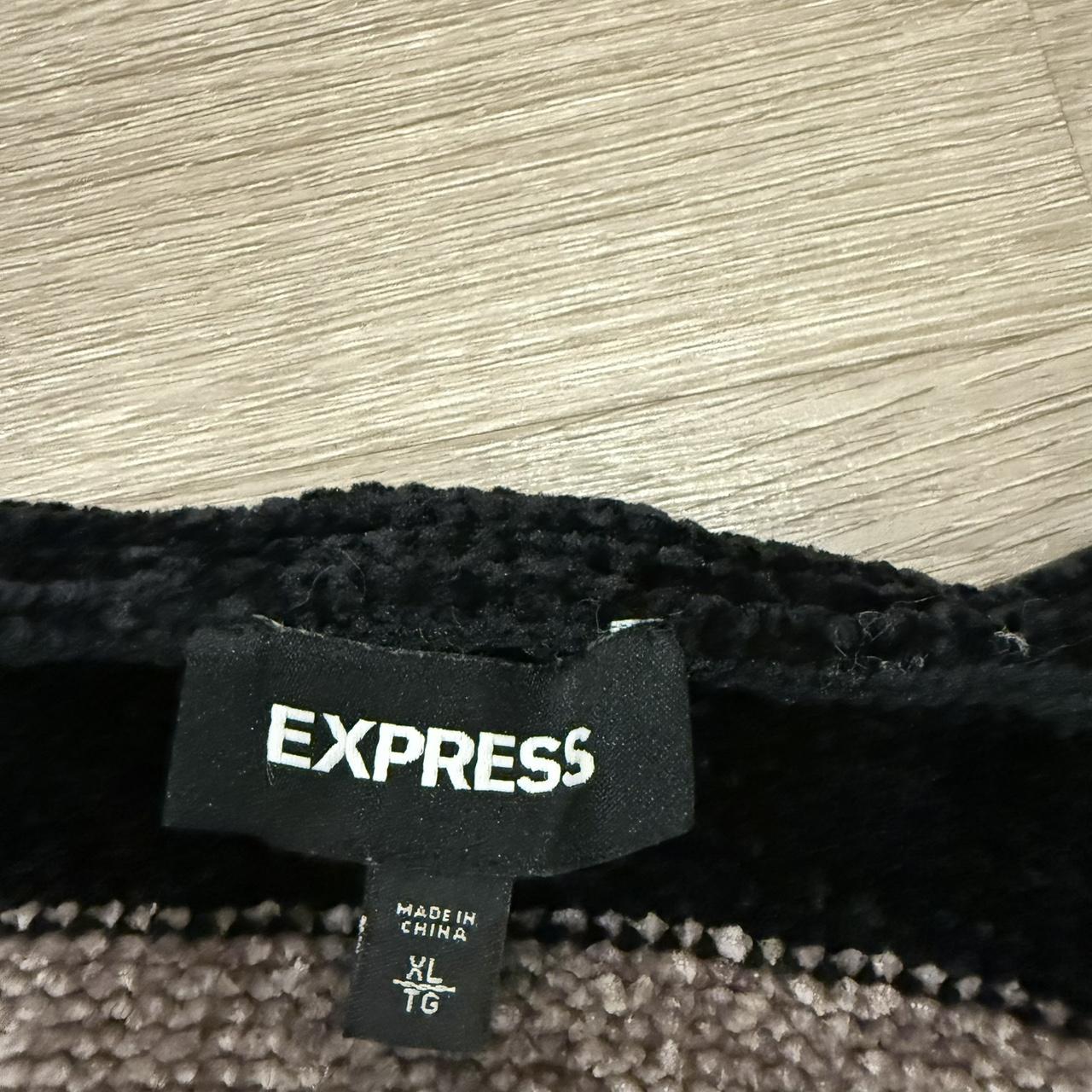 Express Women's Sweater - Multi - XL – Oversized … - image 3