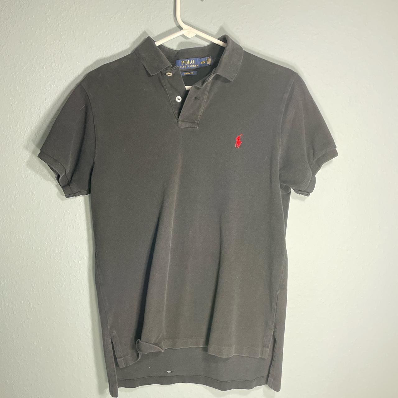 (M) Polo Ralph Lauren polo shirt custom fit Small... - Depop