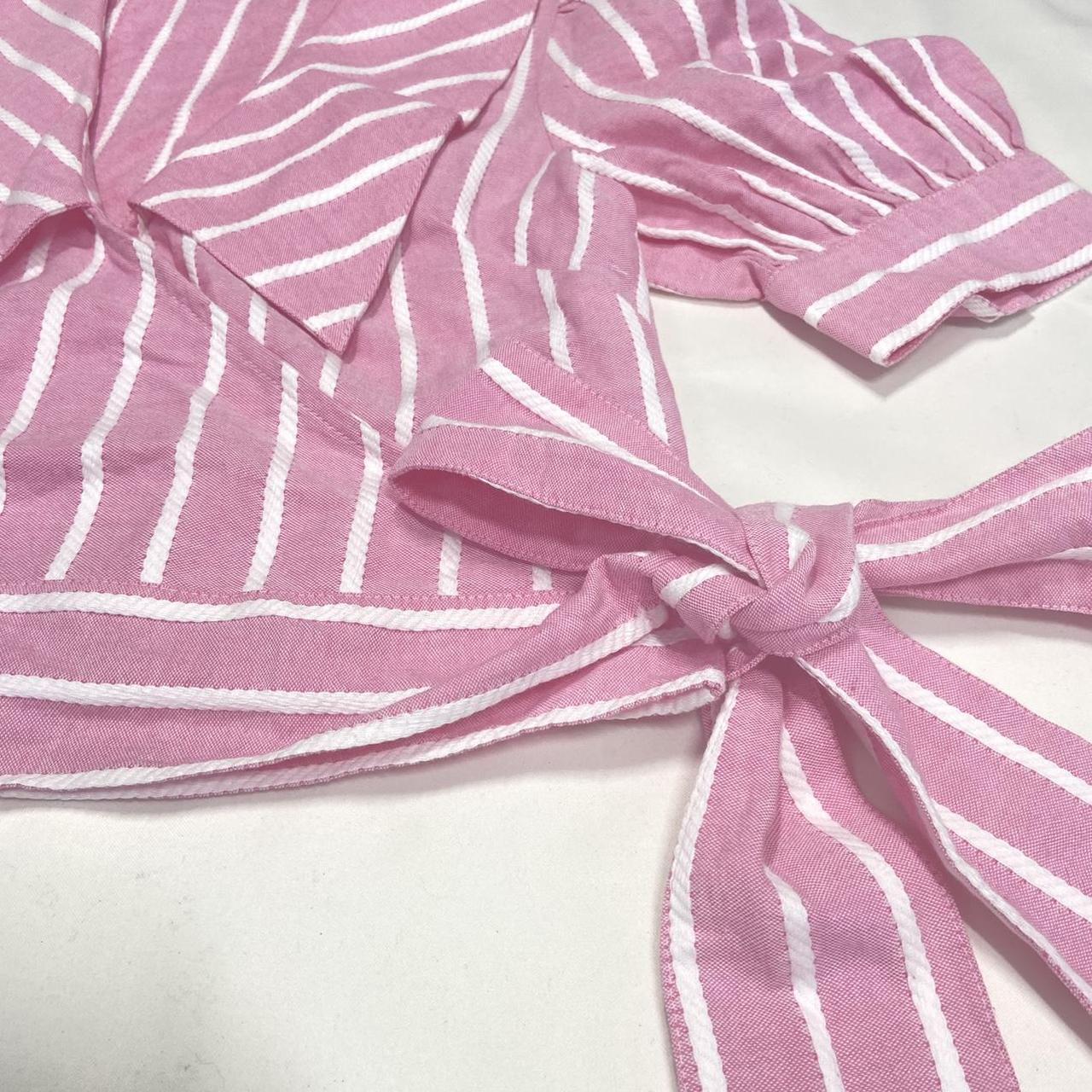 80s vintage inspired bubblegum pink and white... - Depop