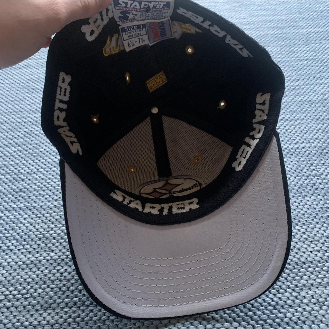 Vintage Steelers Hat. Steelers Starter fitted hat. - Depop