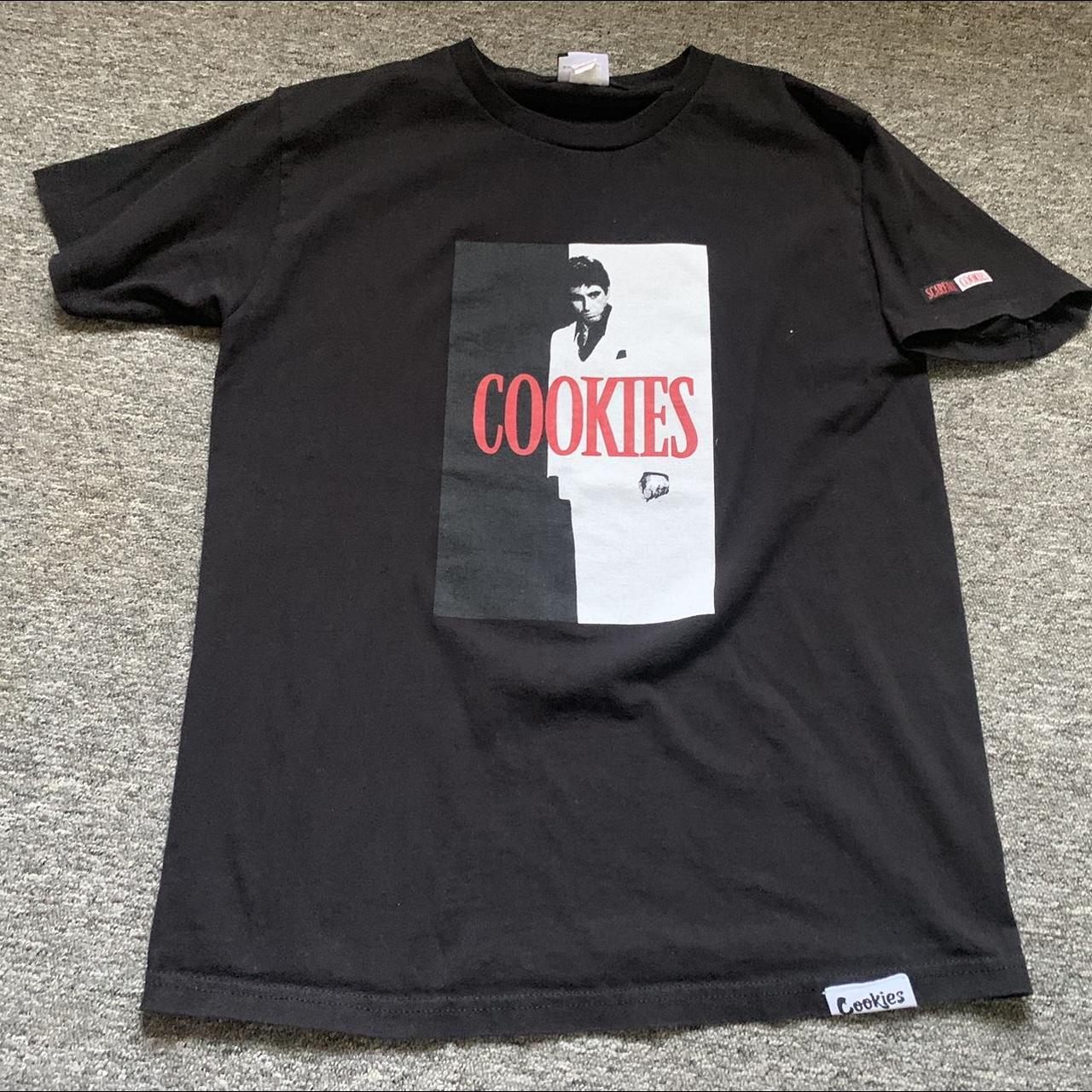 Cookies X Scarface Movie Poster Black T... Depop