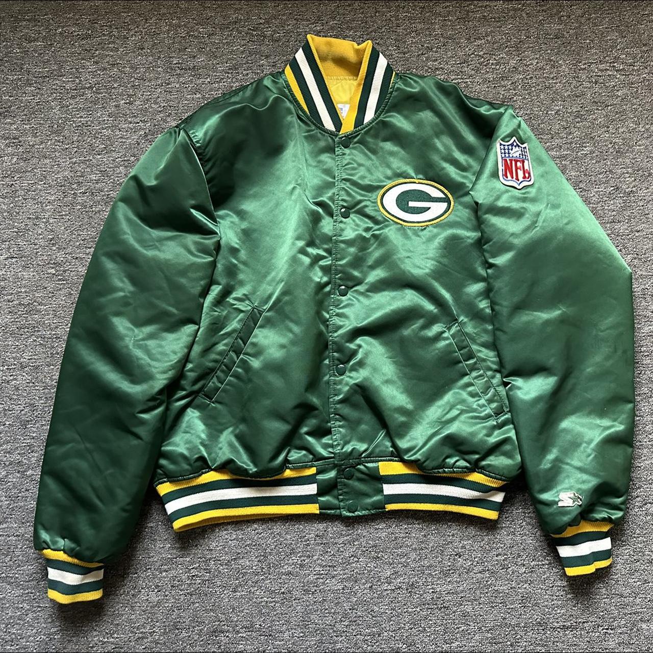 Bay Packers Satin Green Jacket