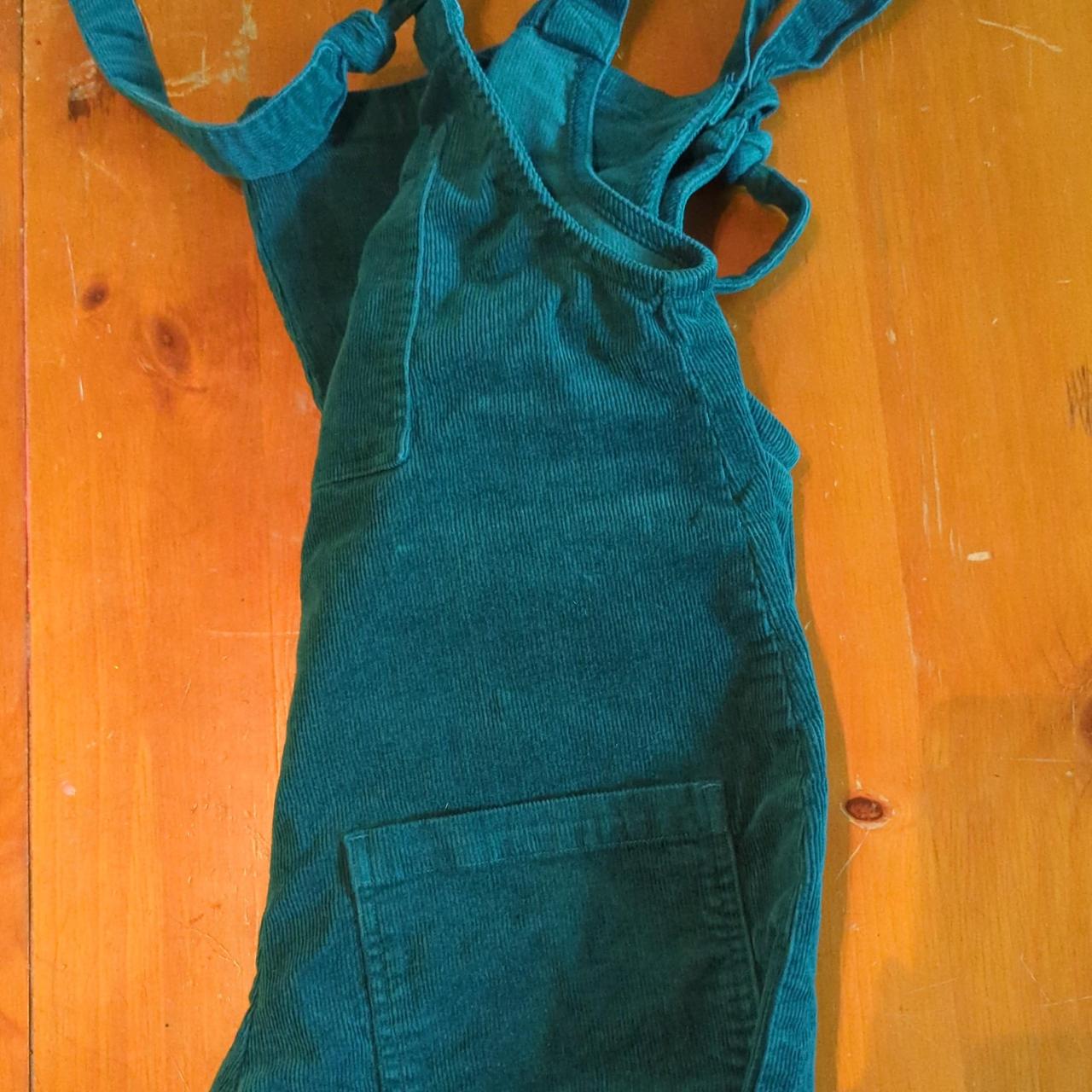 Repop! Teal lucy and yak curdory overalls size us... Depop