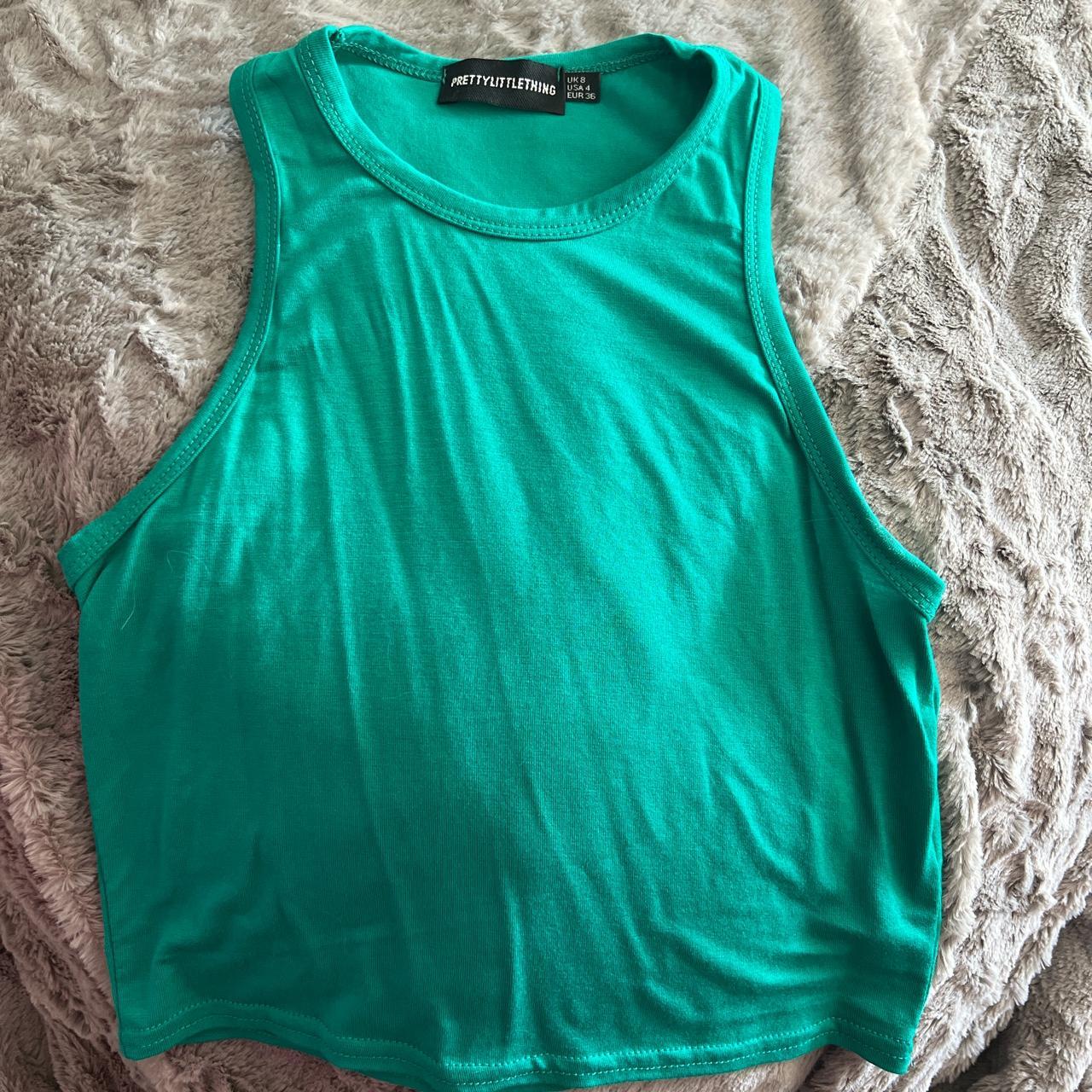 SO SOFT FEELS LIKE SKIMS. PLT cropped tank. worn... - Depop