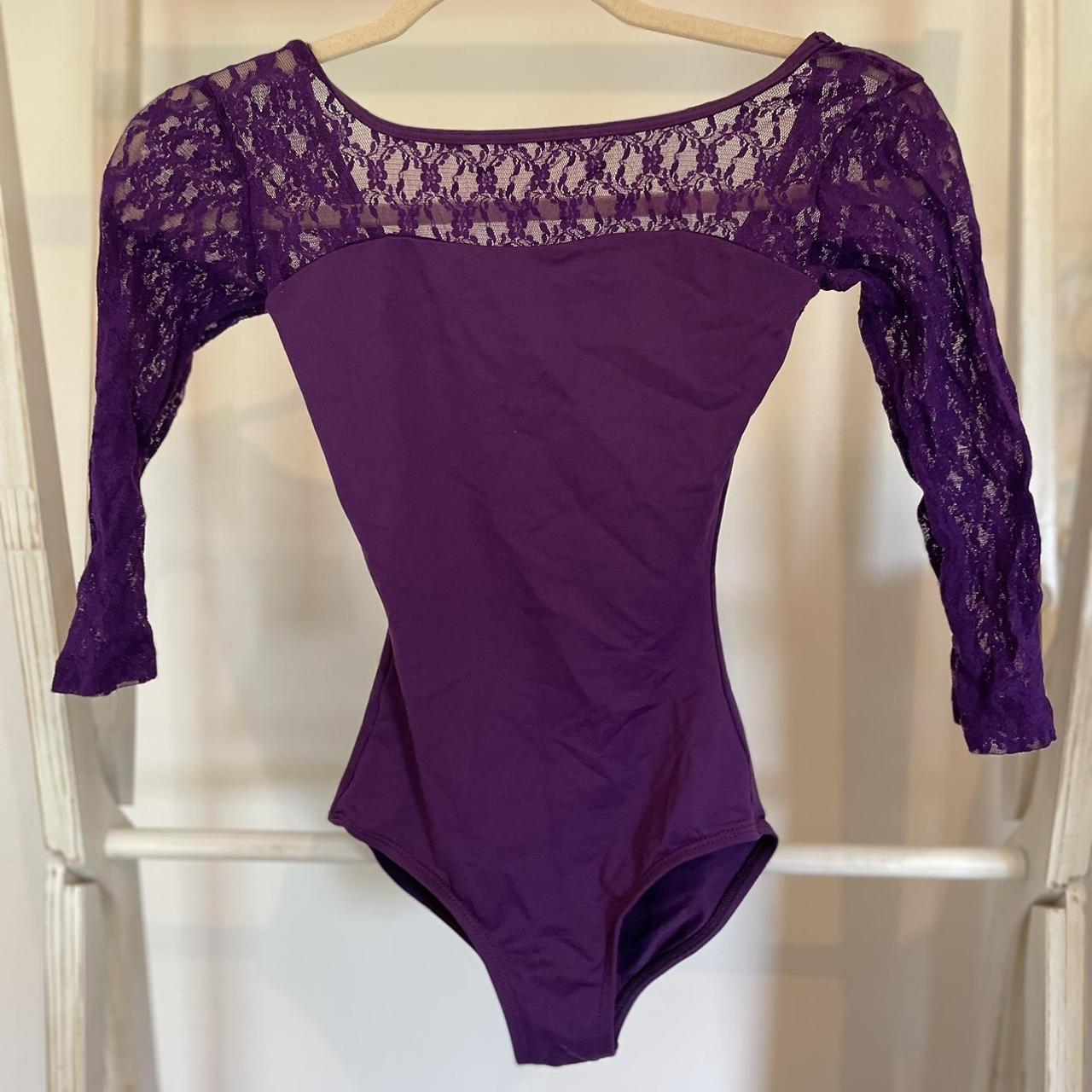 Women's Purple Bodysuit | Depop