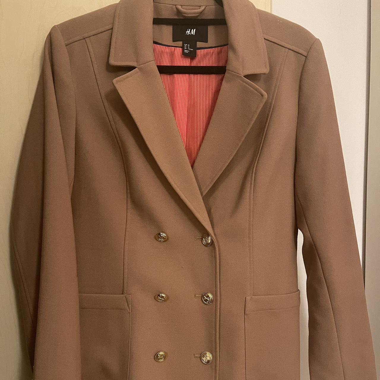 Camel blazer H M Size on label UK12 better for