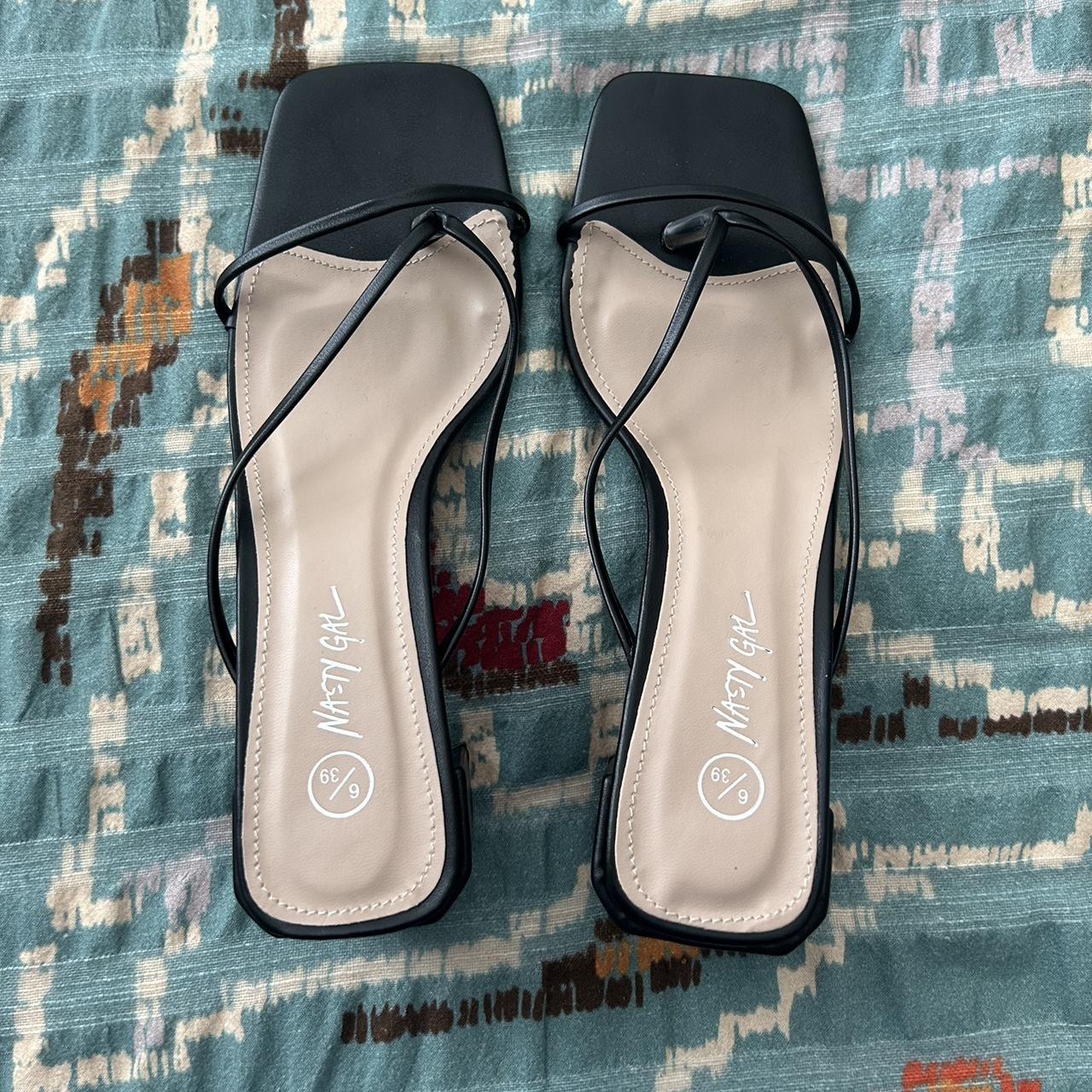 nasty gal white heels