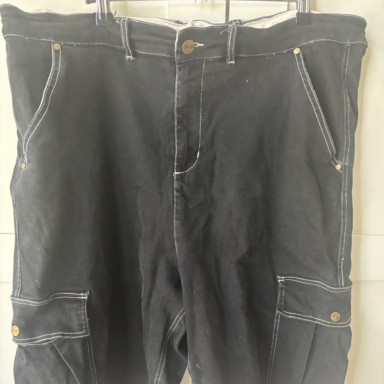 butter jorts comfy material and stretches a lil... Depop