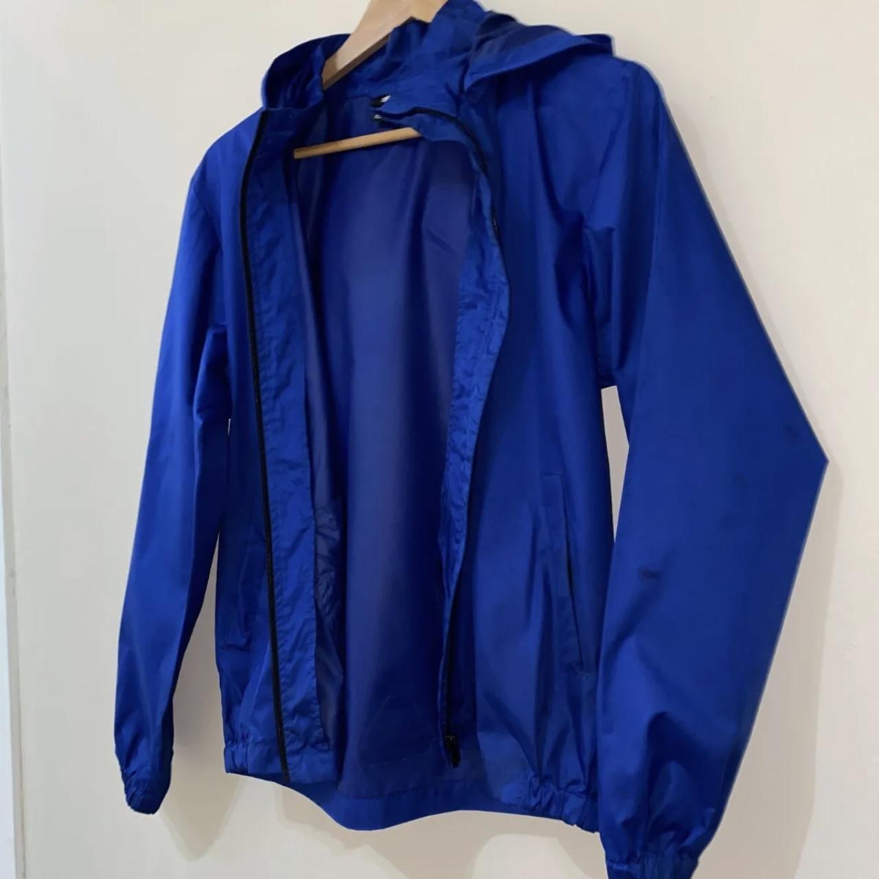 h and m blue jacket