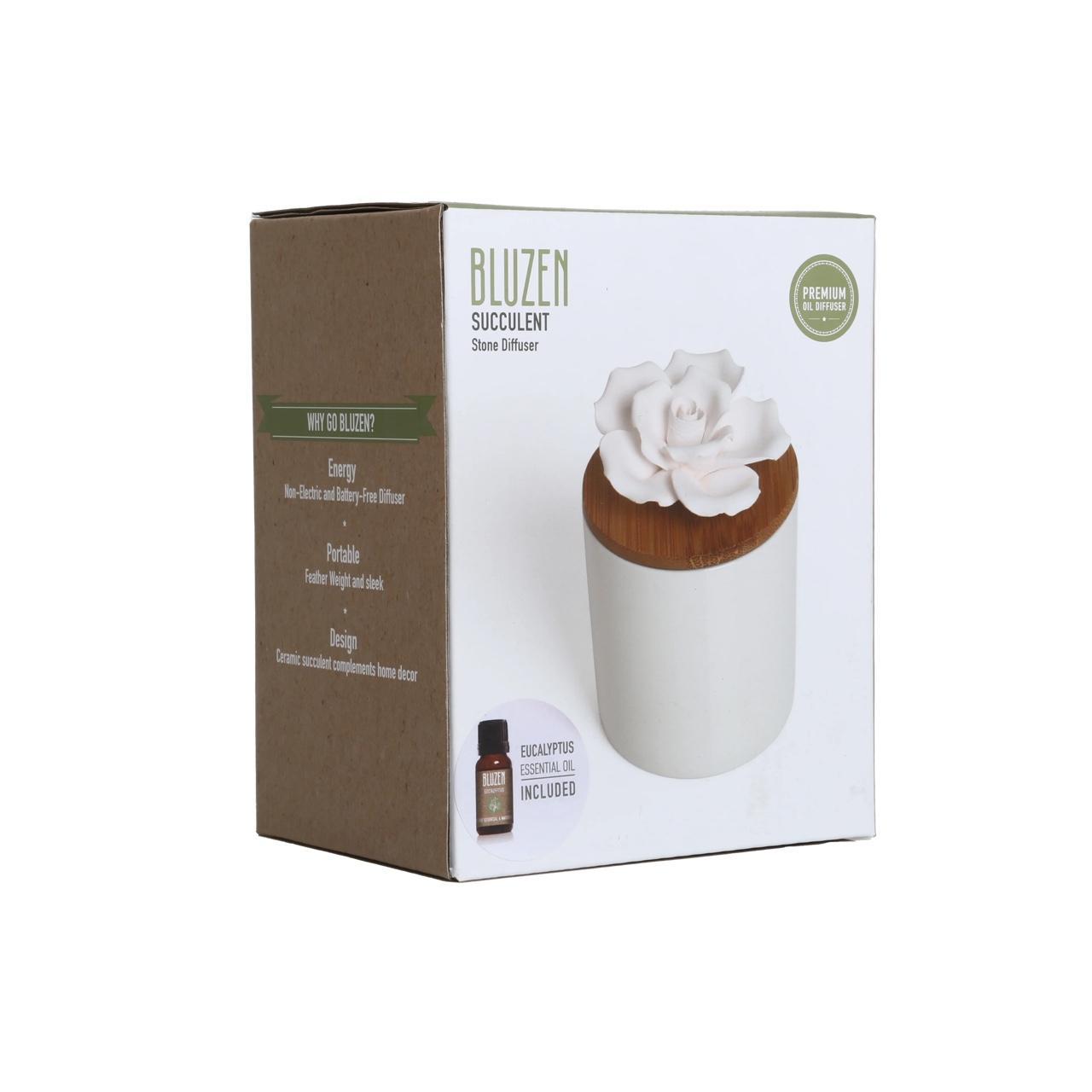 BLUZEN Succulent Stone Essential Oil Diffuser &... - Depop