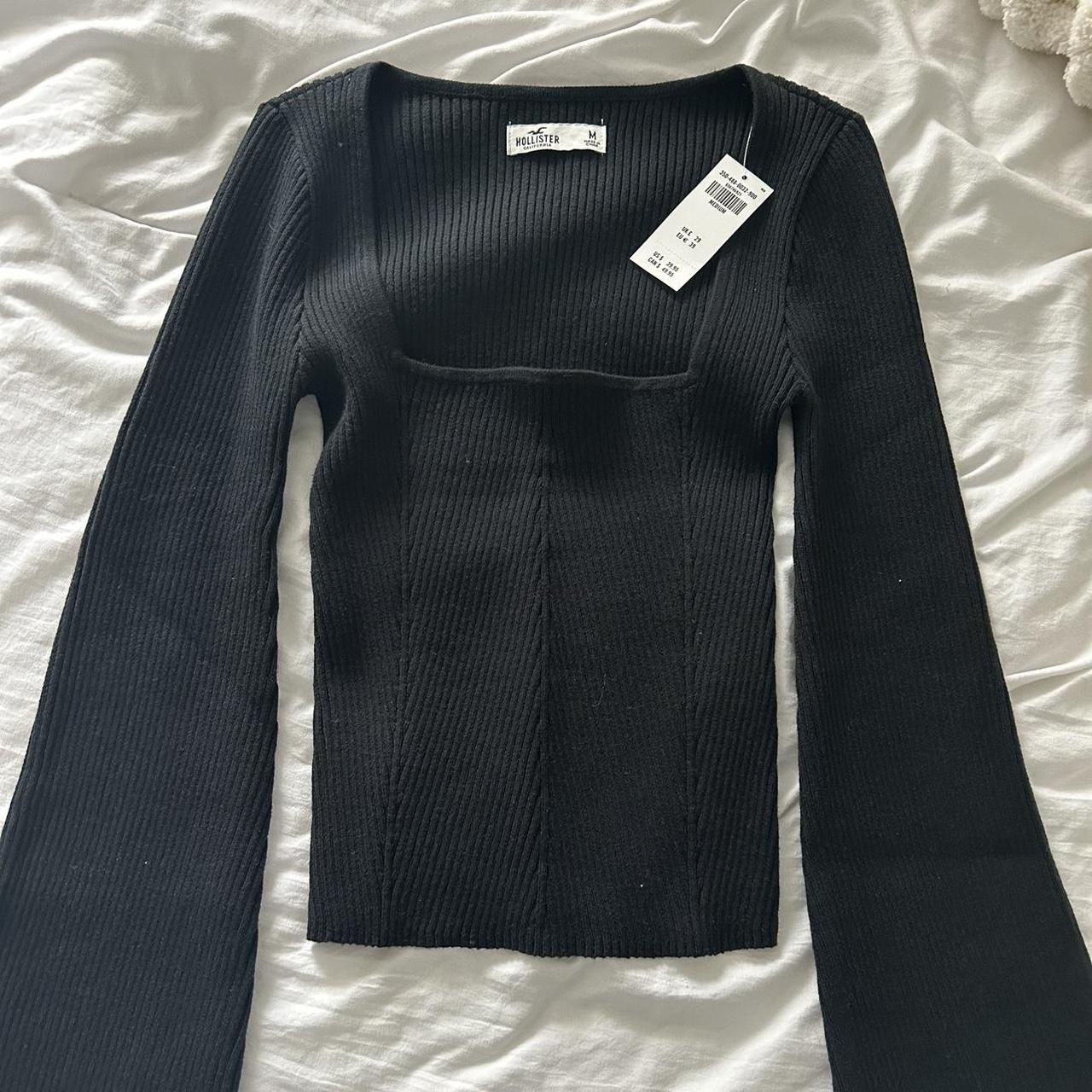 Hollister Cozy Square-Neck Sweater **never worn,... - Depop