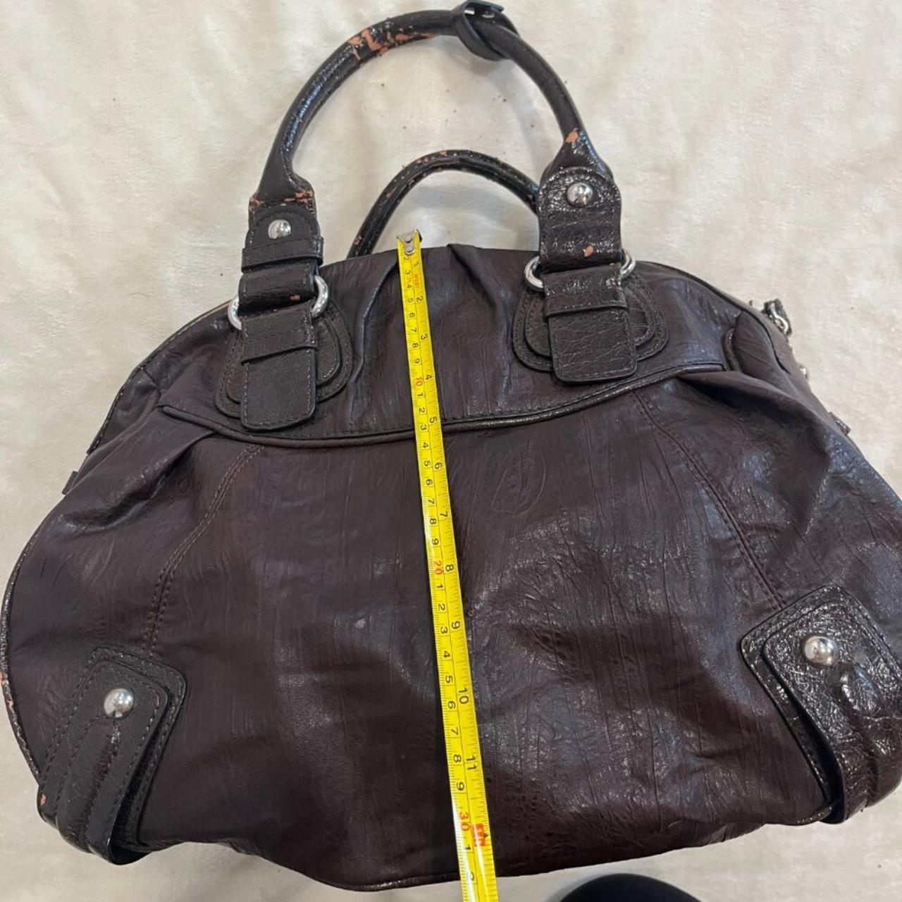 Guess Women's Bag - Brown/Silver – Vintage Guess … - image 5