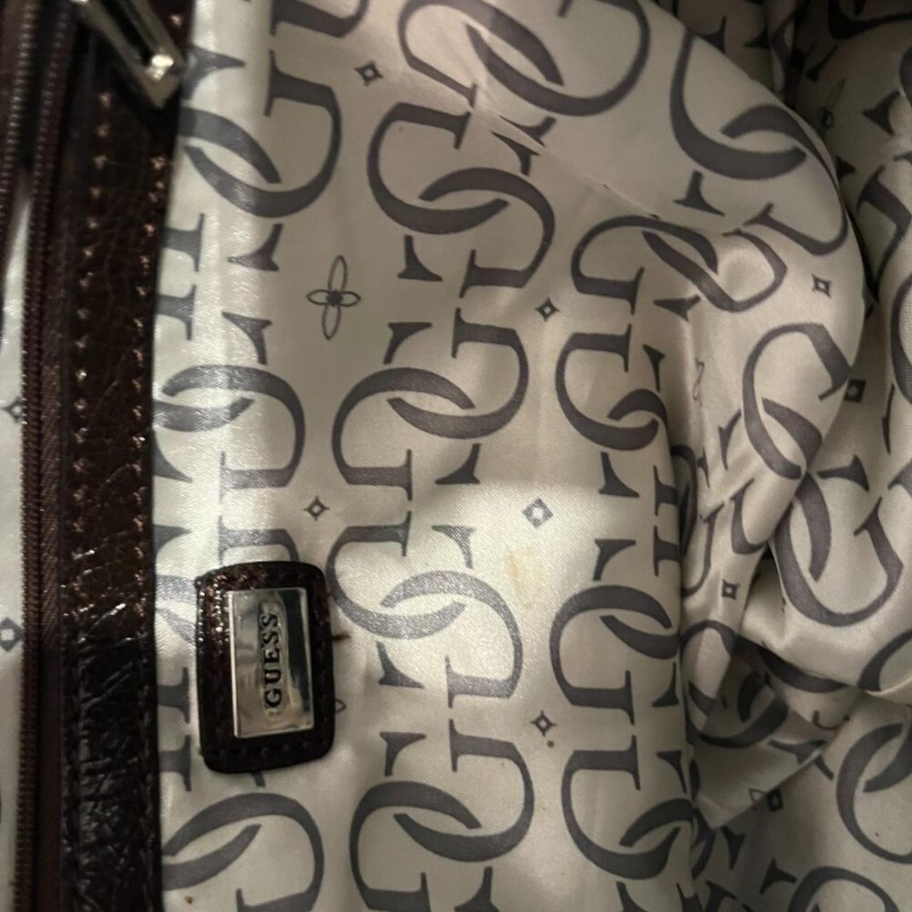 Guess Women's Bag - Brown/Silver – Vintage Guess … - image 8