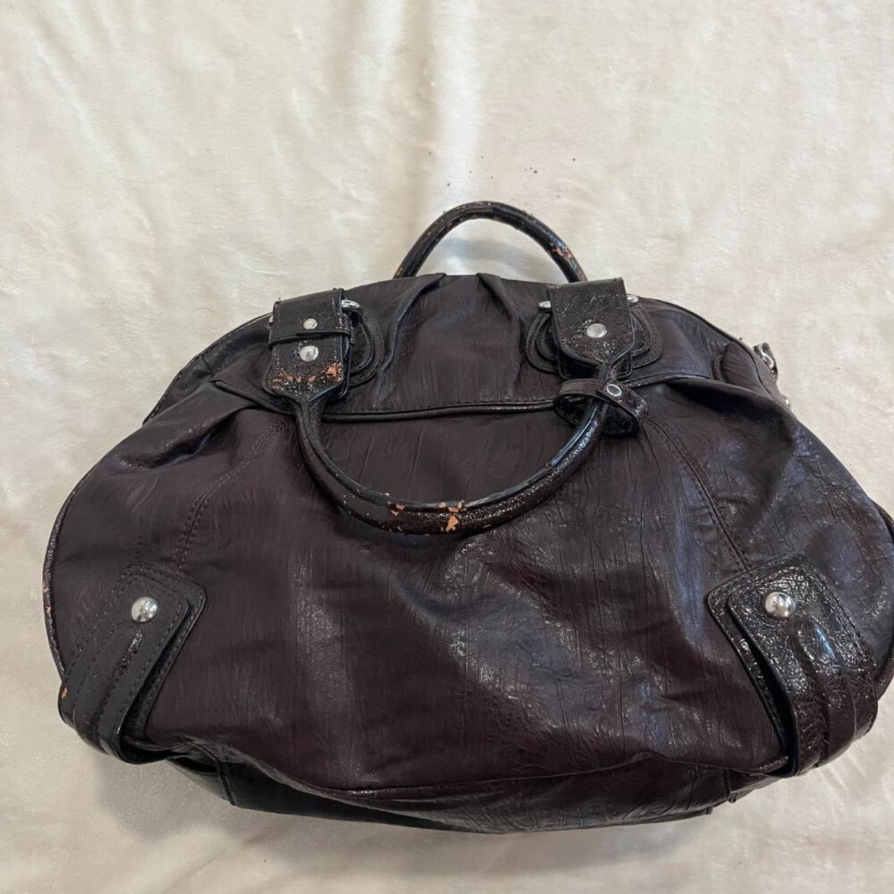 Guess Women's Bag - Brown/Silver – Vintage Guess … - image 4