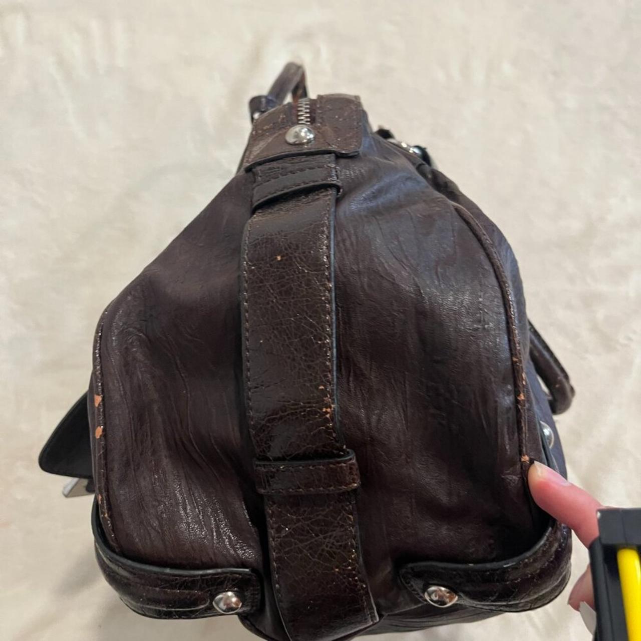 Guess Women's Bag - Brown/Silver – Vintage Guess … - image 3