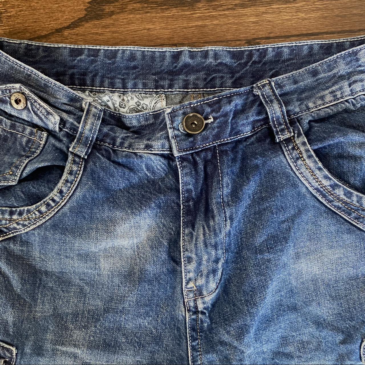 Medium Washed Men’s Jorts Original price: $30 worn... - Depop