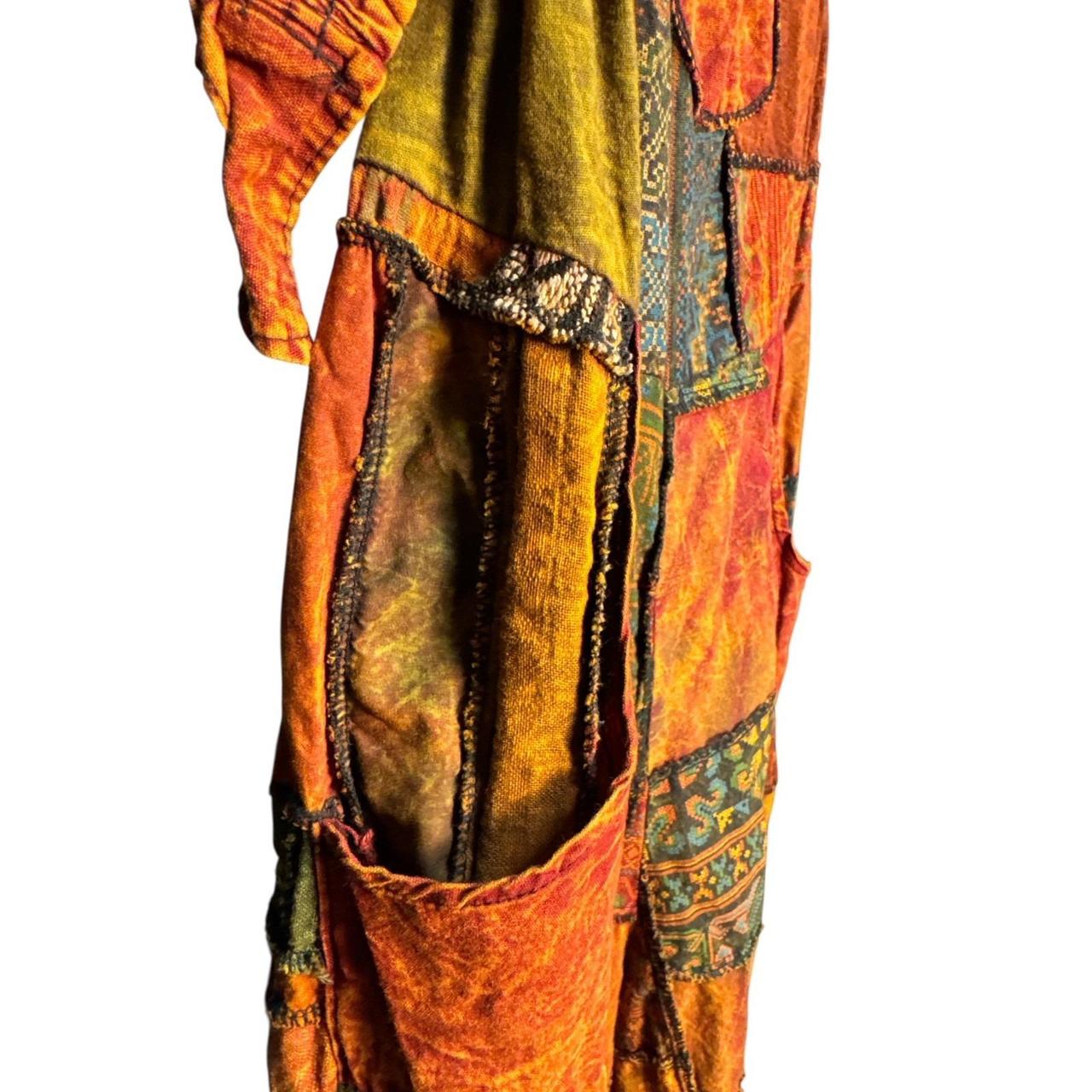 Women's Overalls - Multi - XS – Boho Patchwork Wo… - image 6