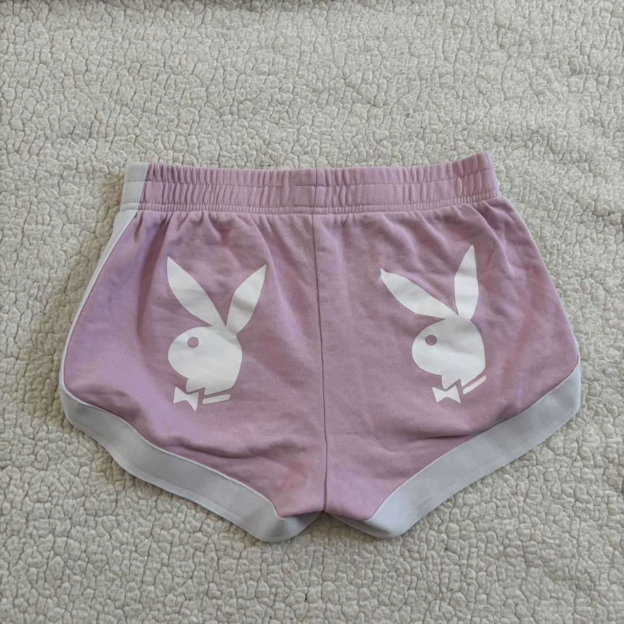 pink playboy shorts, size medium , great condition...