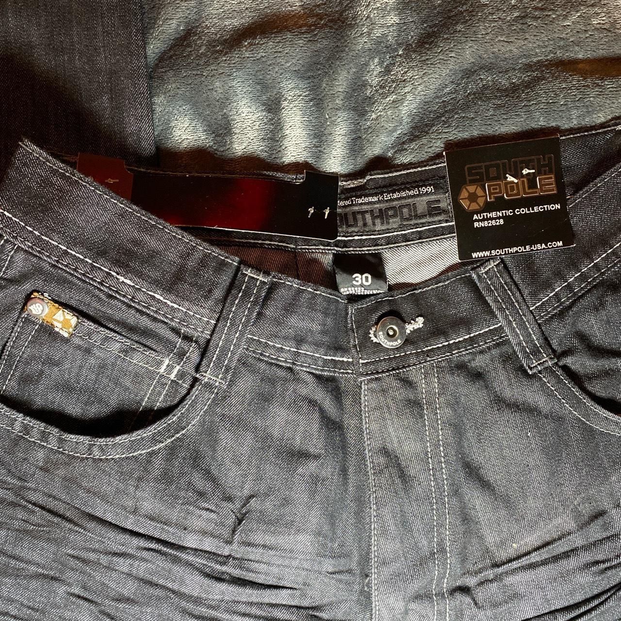 BRAND NEW 30/30 baggy southpole jeans.no flaws in... - Depop