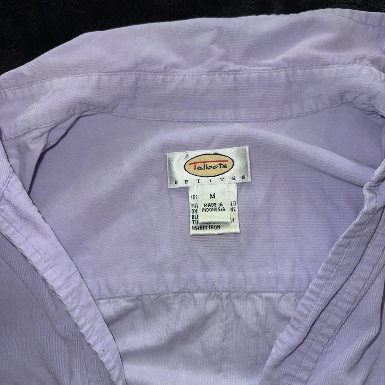 Talbots Women's Purple Shirt | Depop