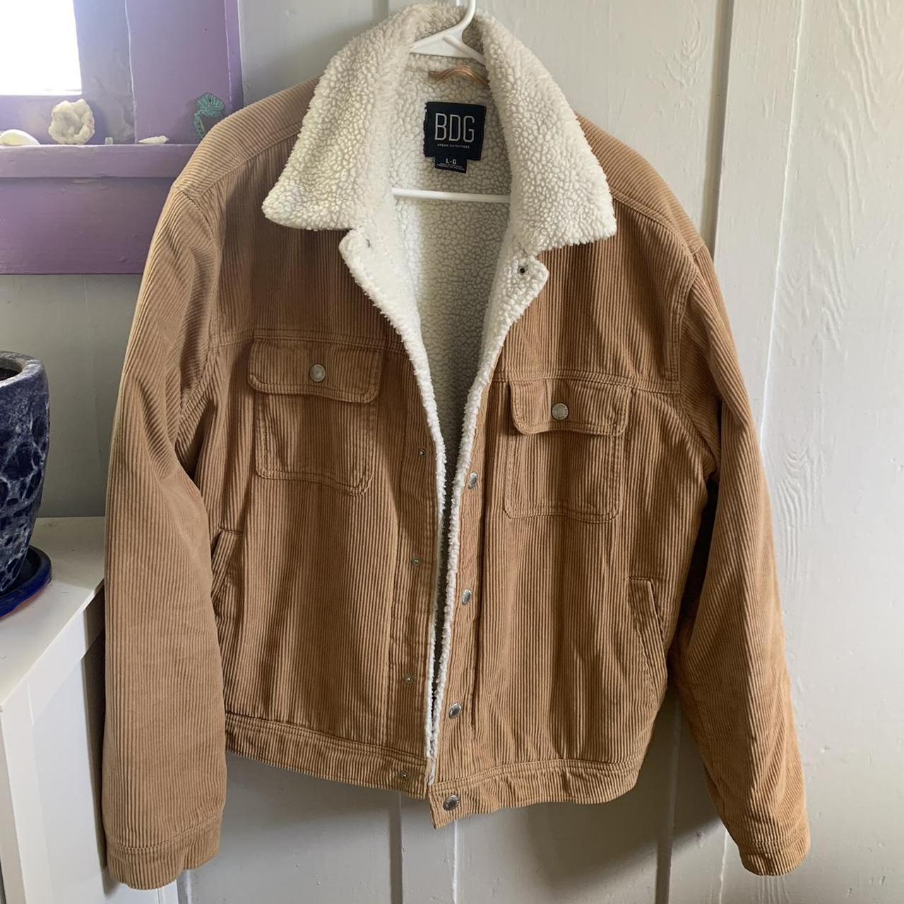 Urban Outfitters BDG corduroy Sherpa jacket,