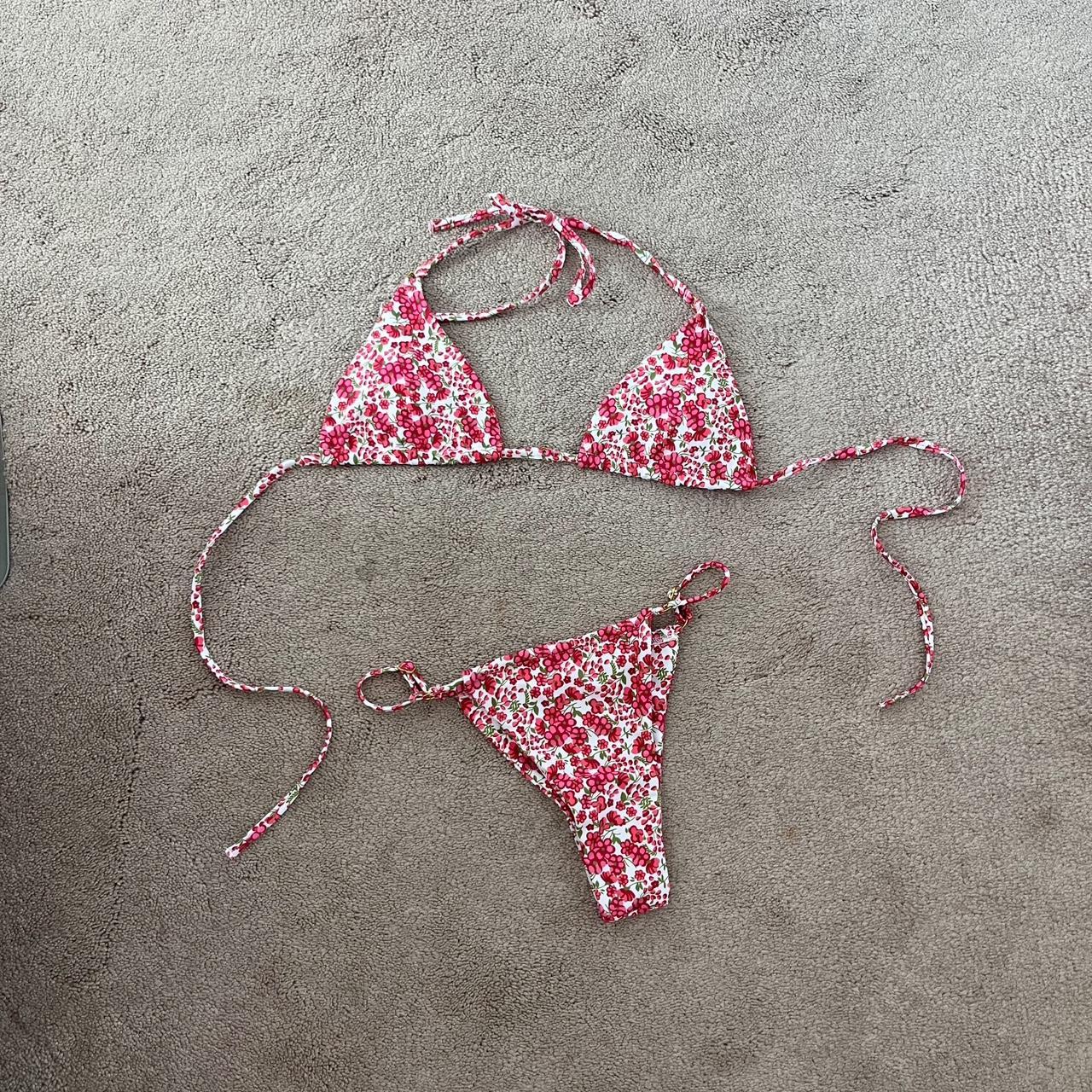 Women S Pink Bikinis And Tankini Sets Depop