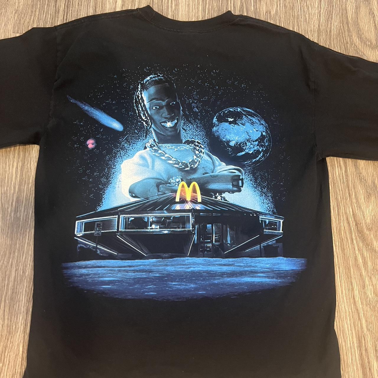 Travis Scott T Shirt Action Man Travis Scott X McDonald's Action