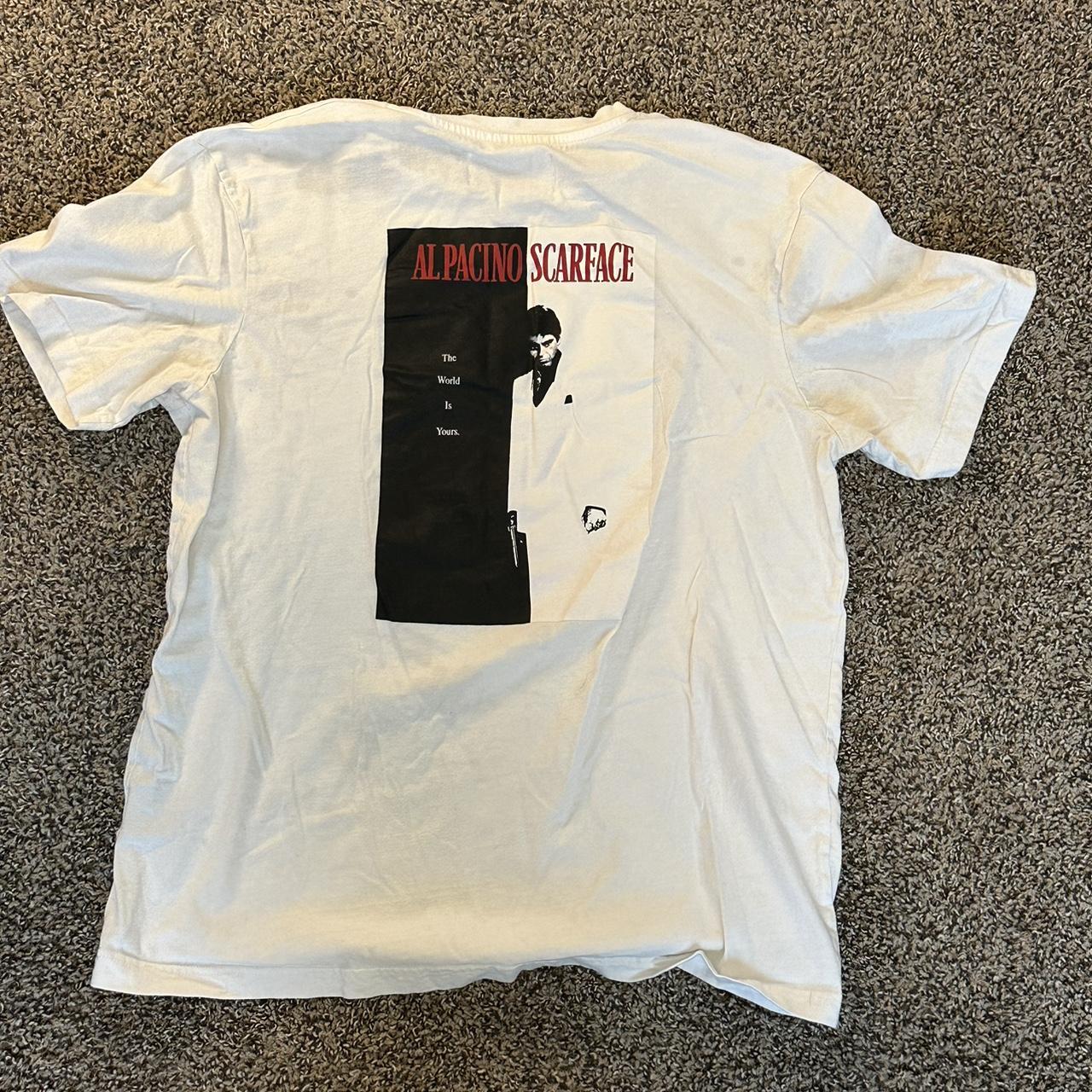 Scarface tee from shoe palace used a couple of times... - Depop